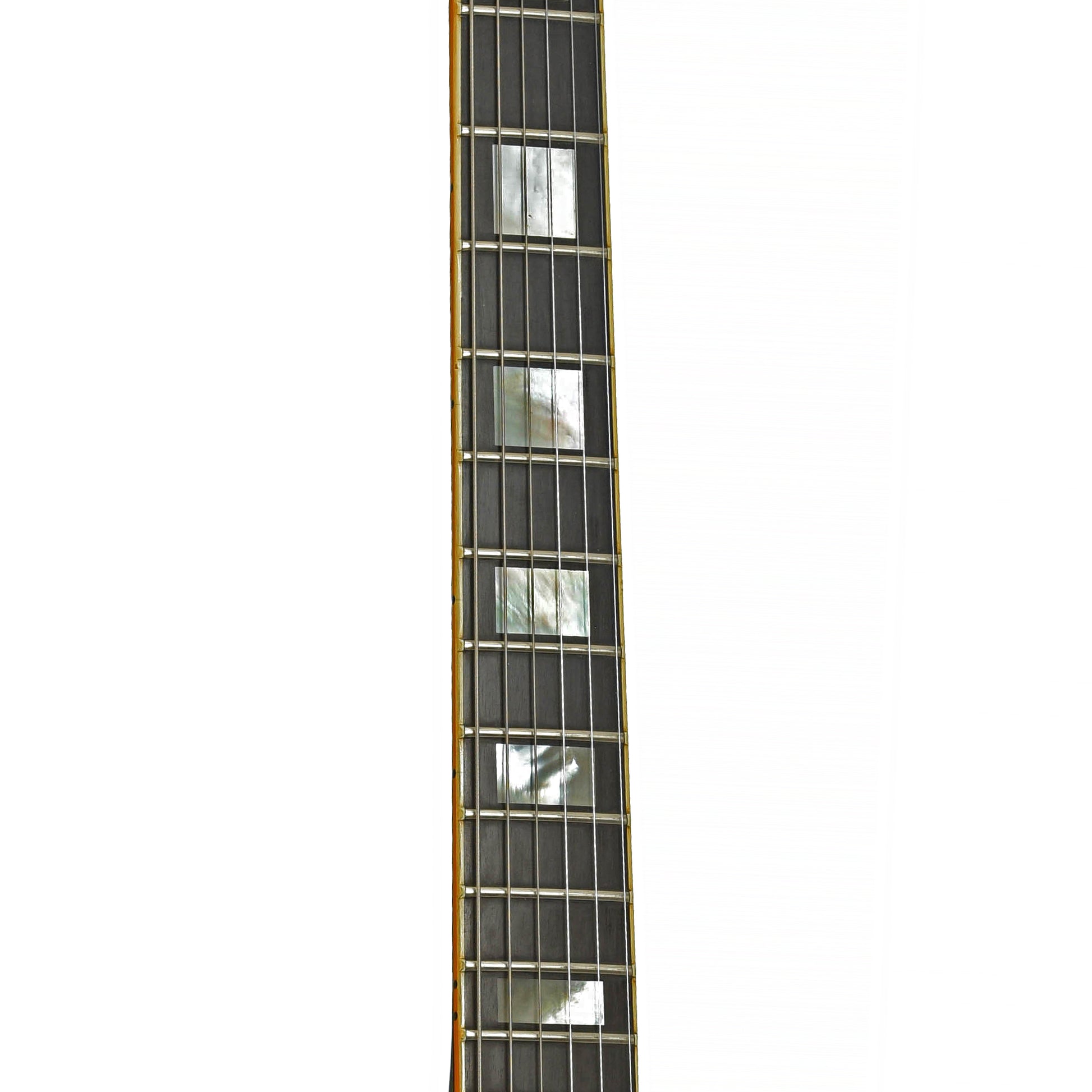 Fretboard of Gibson Les Paul Custom Electric Guitar