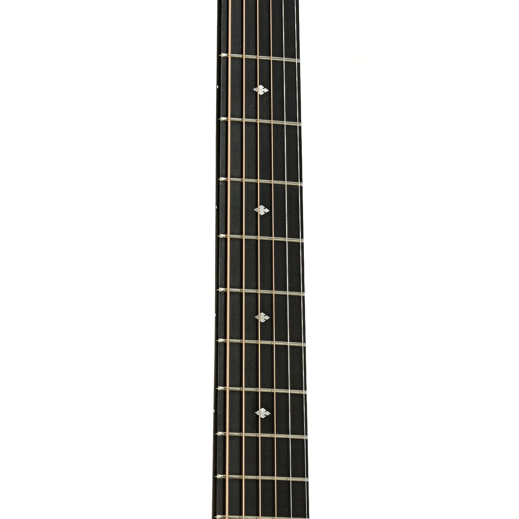 Fretboard of Taylor 214ce Deluxe Acoustic Electric Guitar