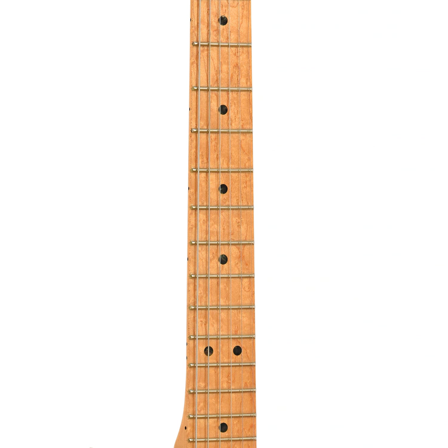 Fretboard of Fender Select Malaysian Blackwood Telecaster 