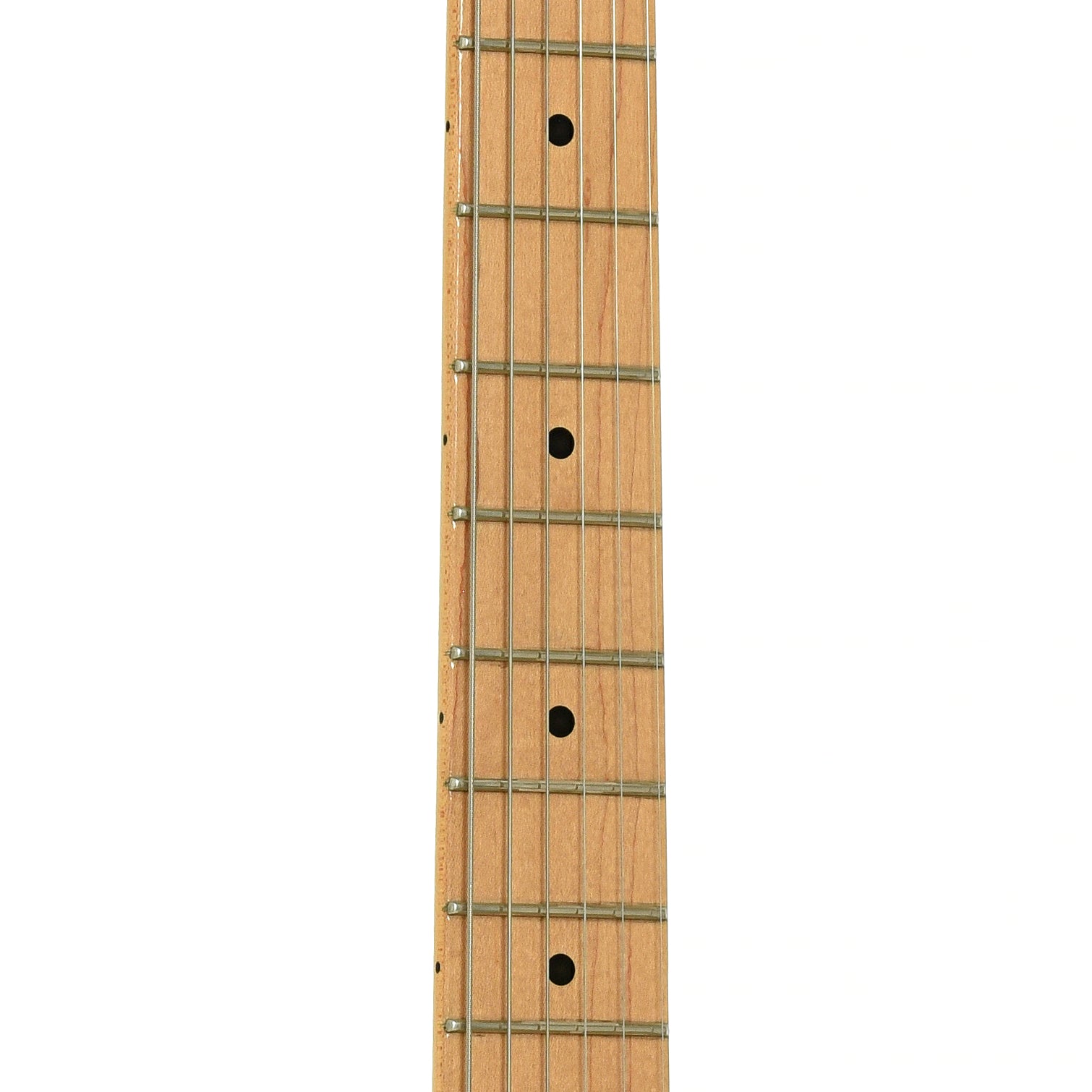 Fretboard of Fender American Professional Stratocaster Electric Guitar