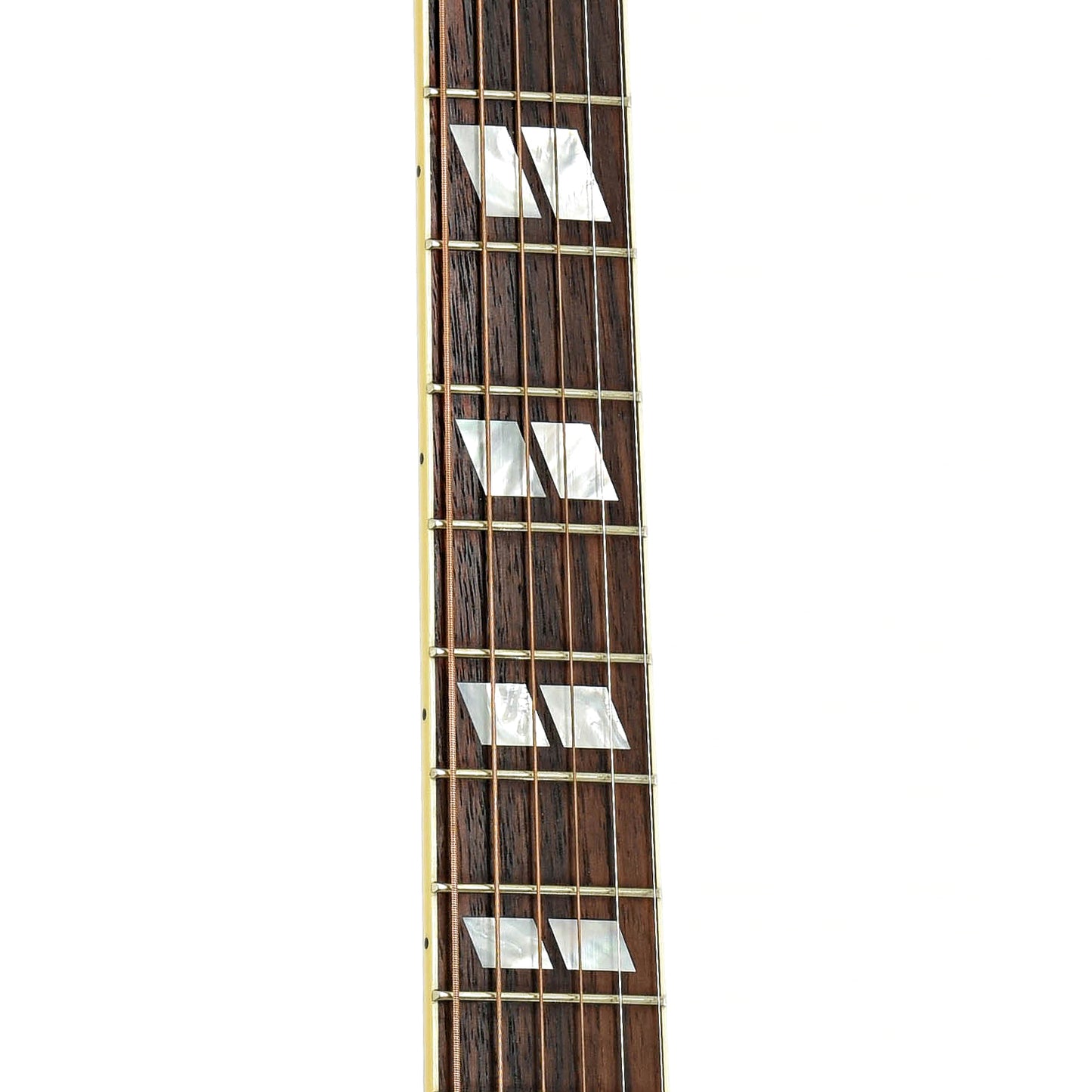 Fretboard of Gibson Southern Jumbo Acoustic Guitar