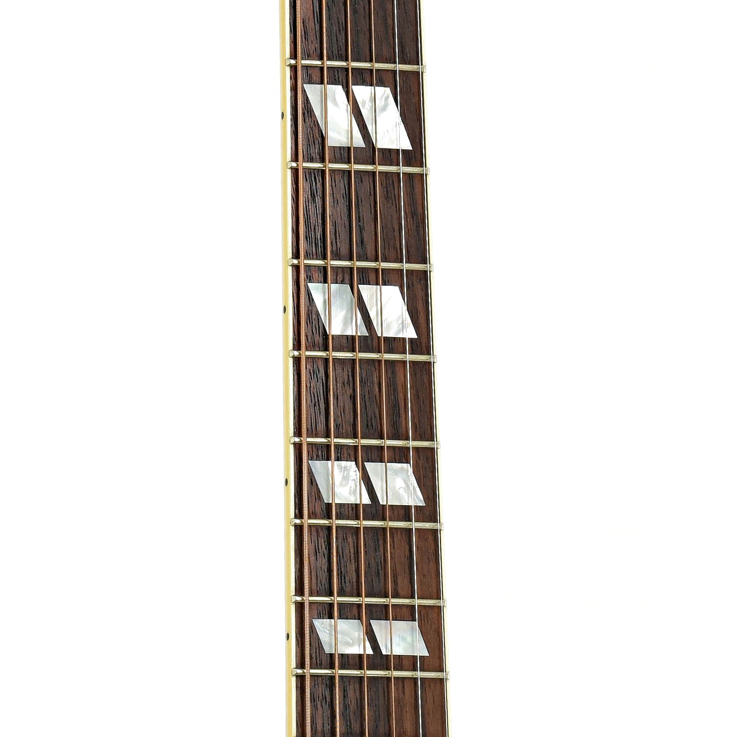 Fretboard of Gibson Southern Jumbo Acoustic Guitar