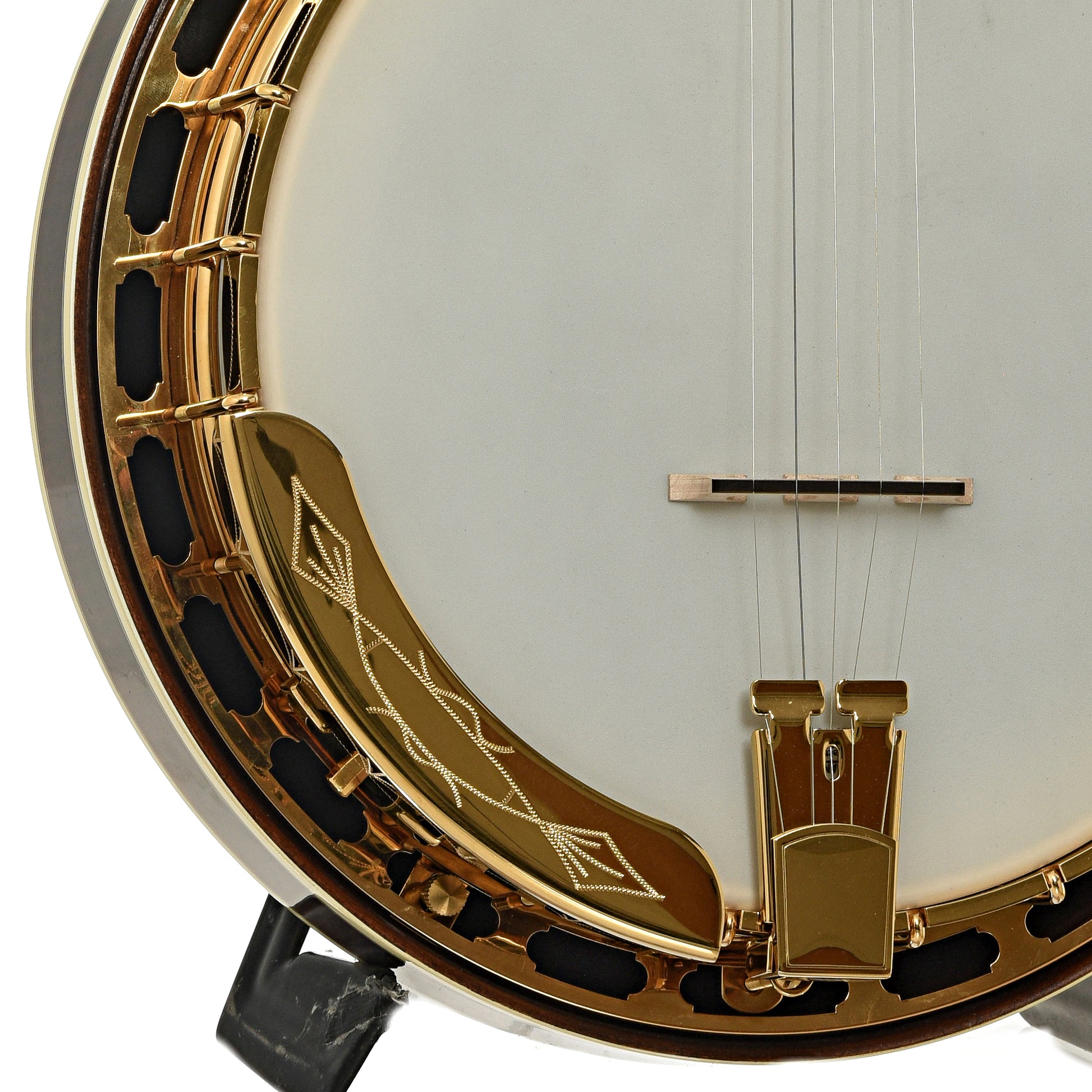 Armrest of Huber VRB-G Trutone Resonator Banjo 