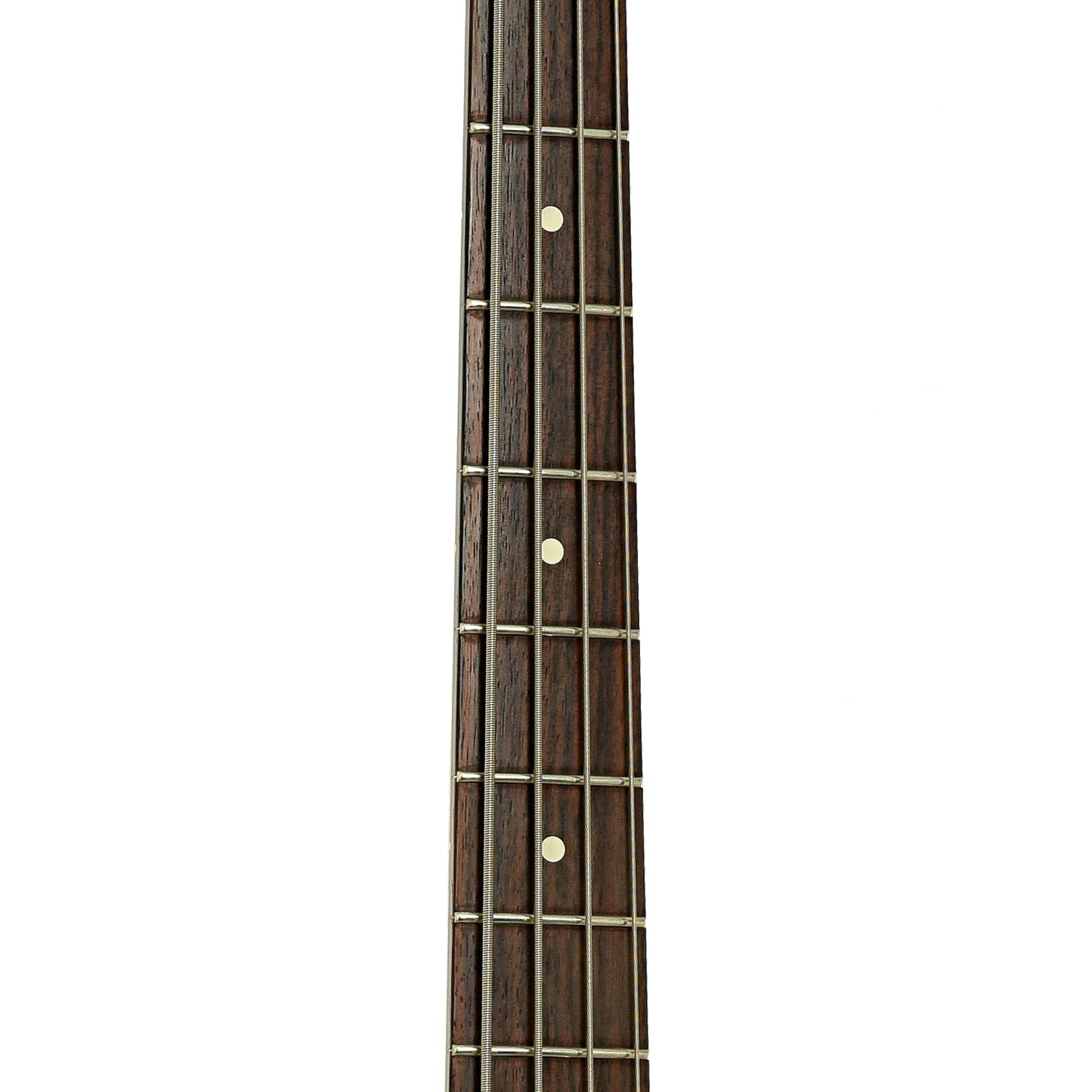Fretboard of Fender Standard Jazz Electric Bass