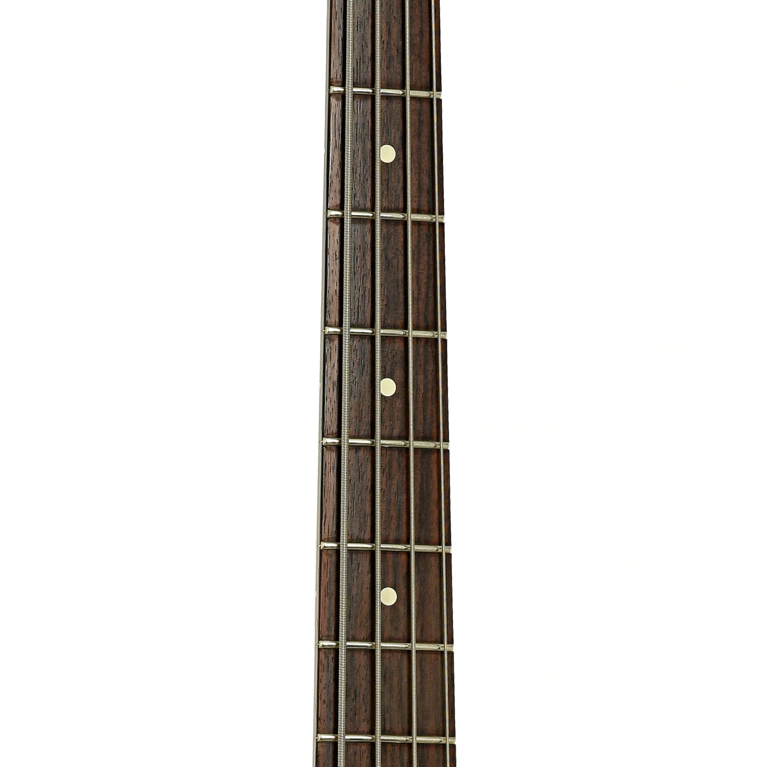 Fretboard of Fender Standard Jazz Electric Bass