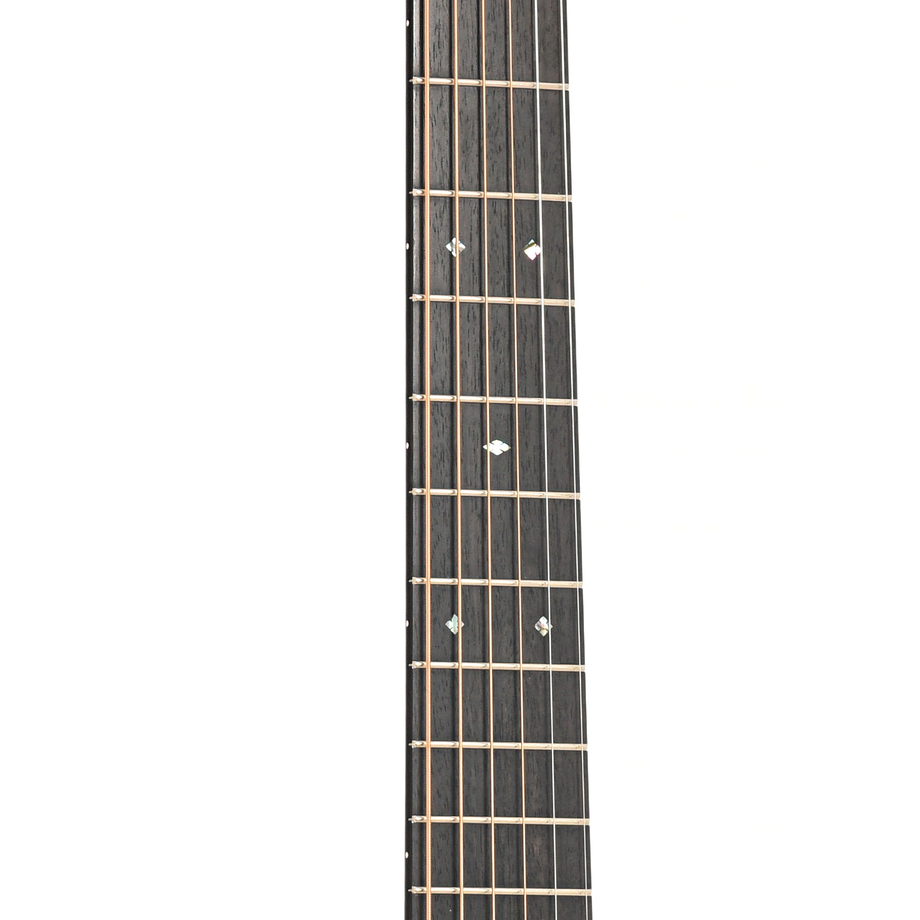 Fretboard of Collings OM2H Cutaway Acoustic Guitar