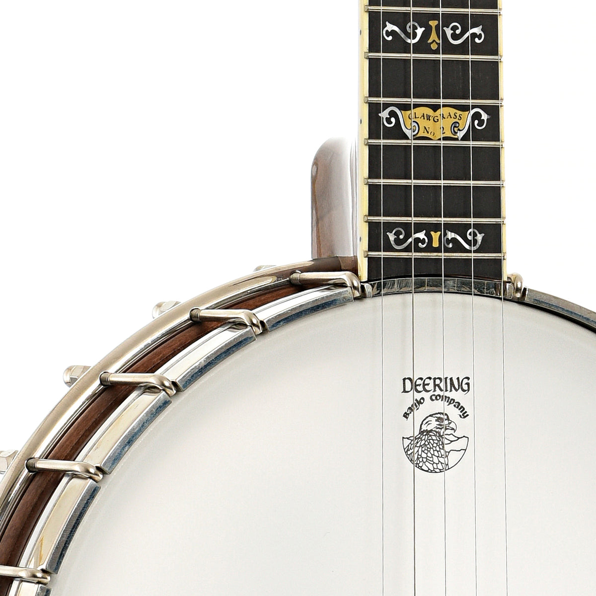 Deering Clawgrass No. 2 Openback Banjo & Case