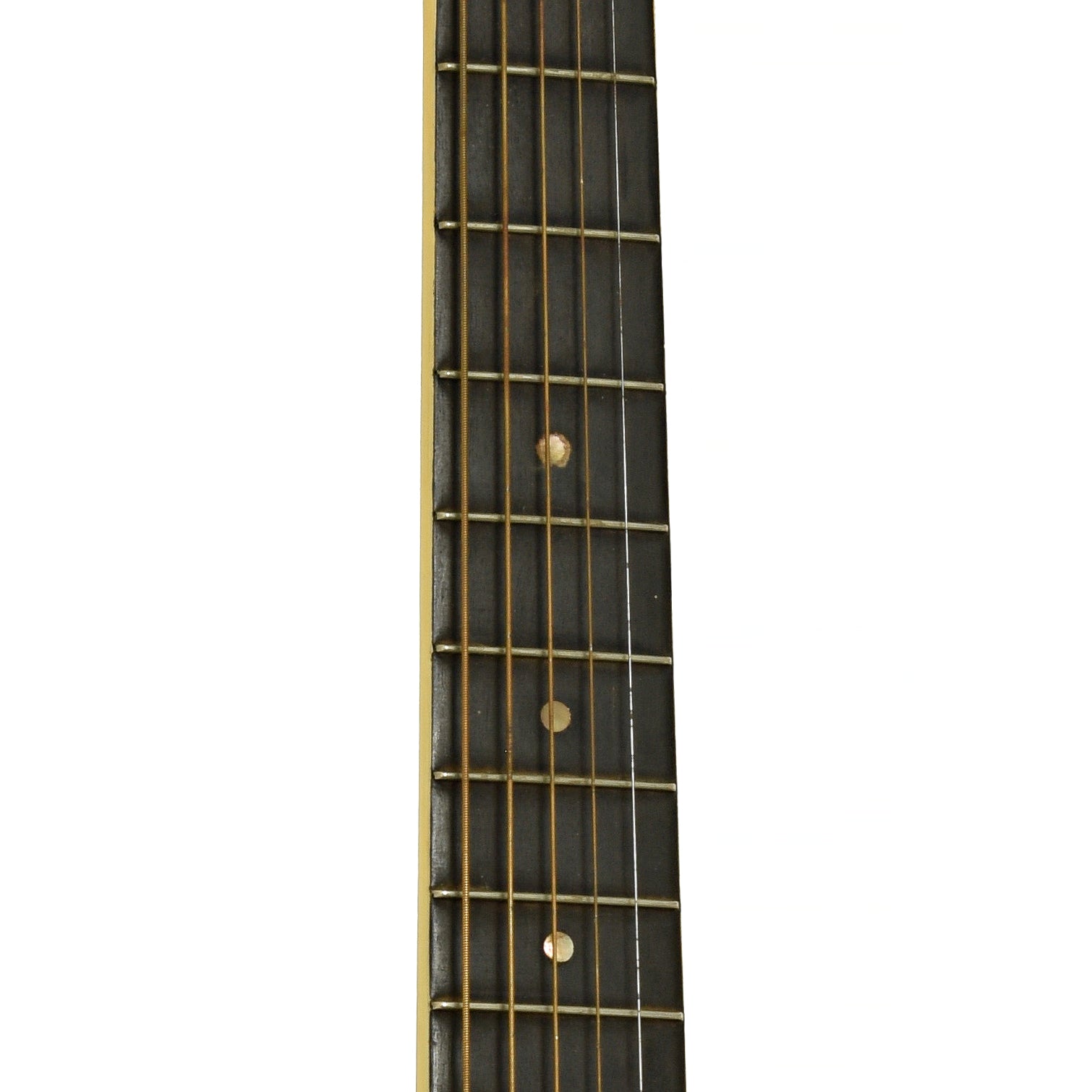 Fretboard of Vivi-Tone Archtop Acoustic Guitar