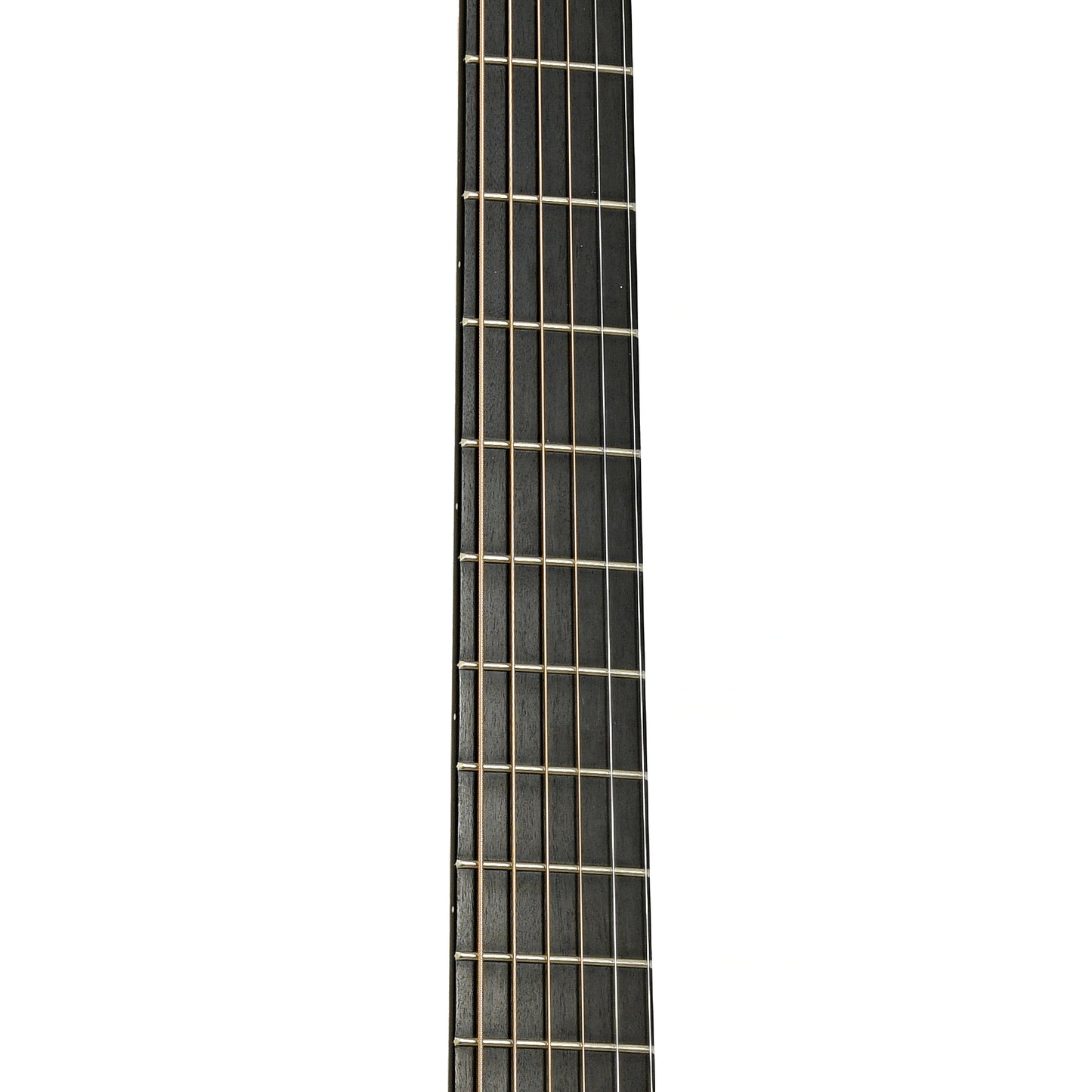 Fretboard of Andersen 17 in. Oval Hole Archtop Acoustic Guitar 