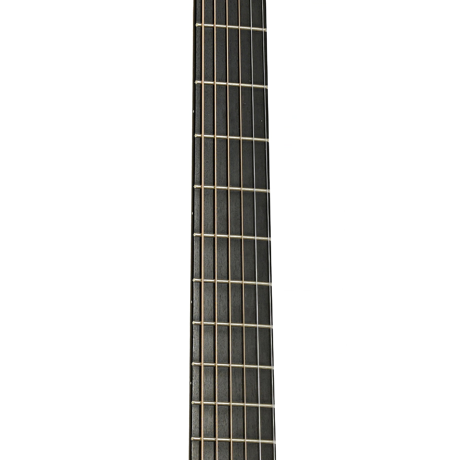 Fretboard of Andersen 17 in. Oval Hole Archtop Acoustic Guitar 