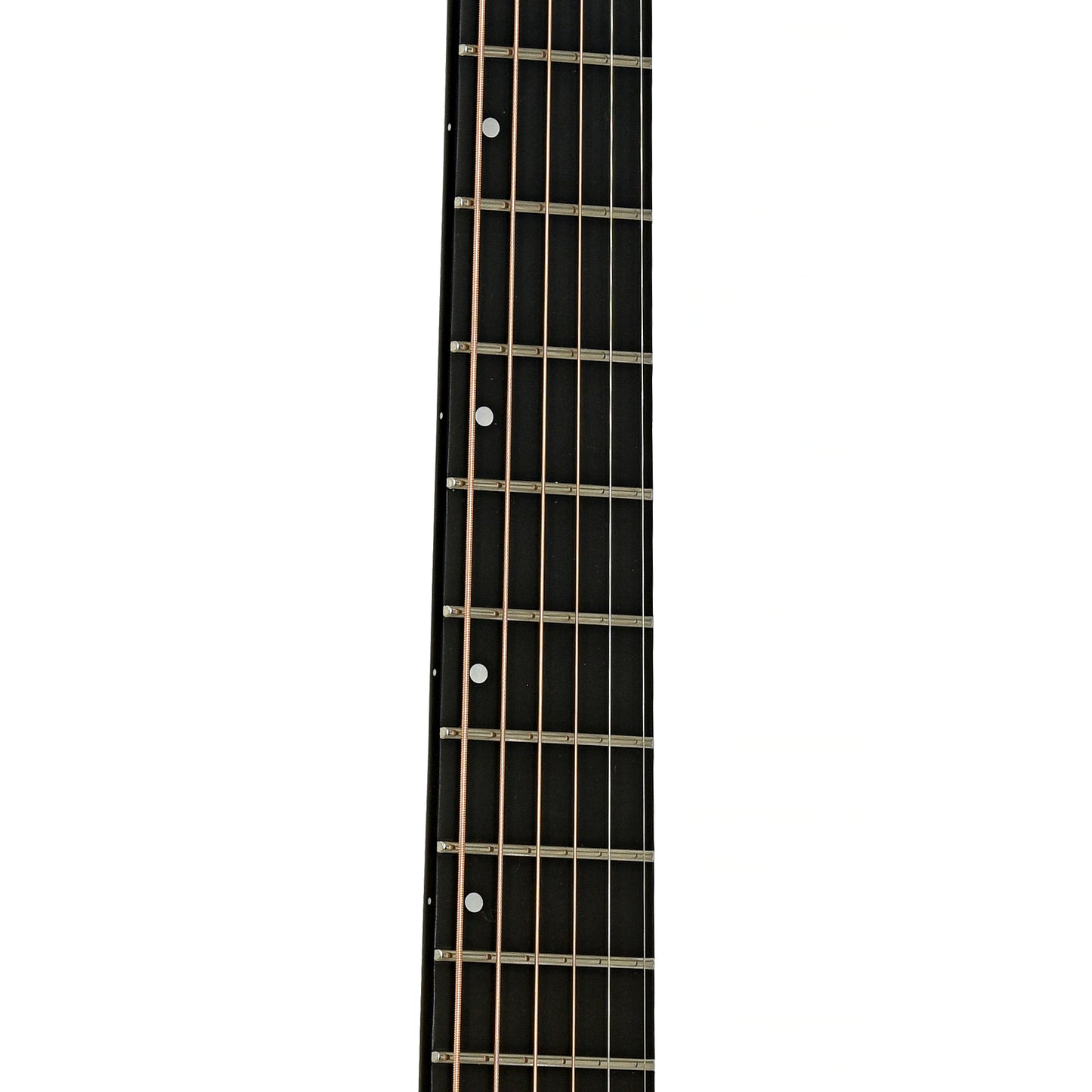 Fretboard of KLOS Full Carbon Acoustic-Electric Travel Guitar, B-Stock