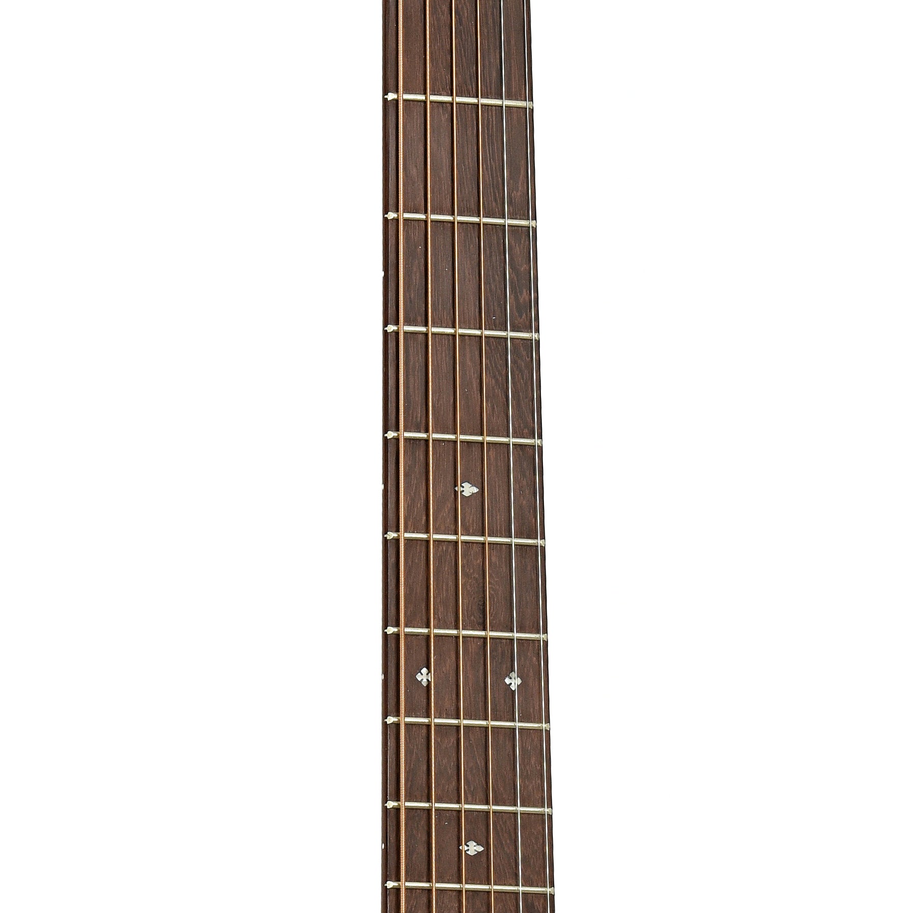 Fretboard of Martin SC-10E Modern Acoustic Guitar