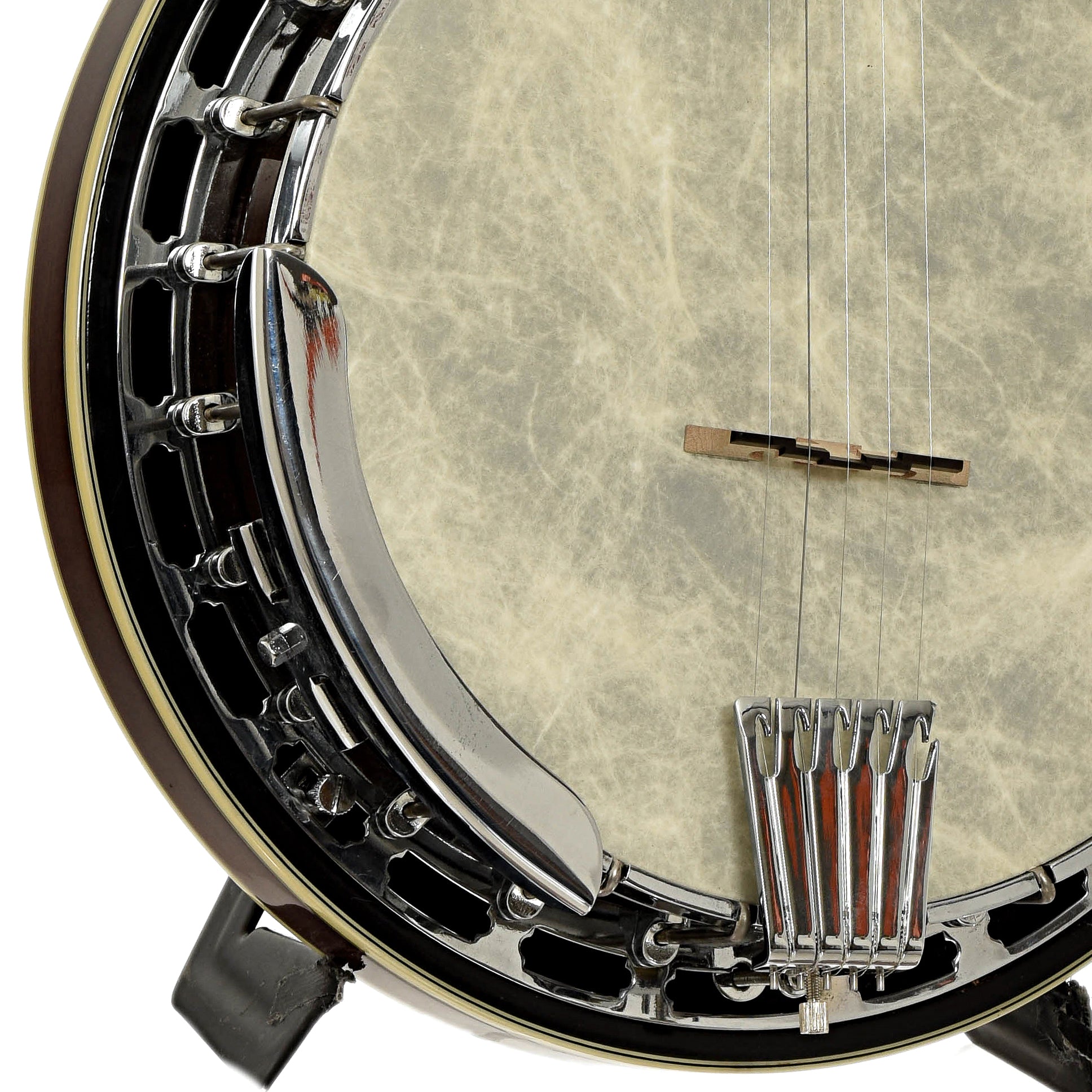 Armrest of Gold Tone BG-250F Orange Blossom Resonator Banjo