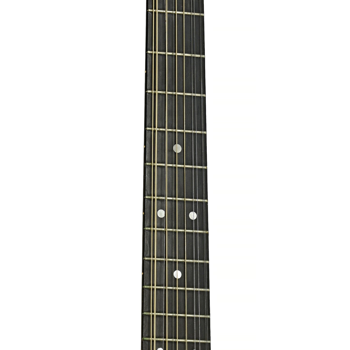 Fretboard of Martin D-12-28 12-String Acoustic Guitar