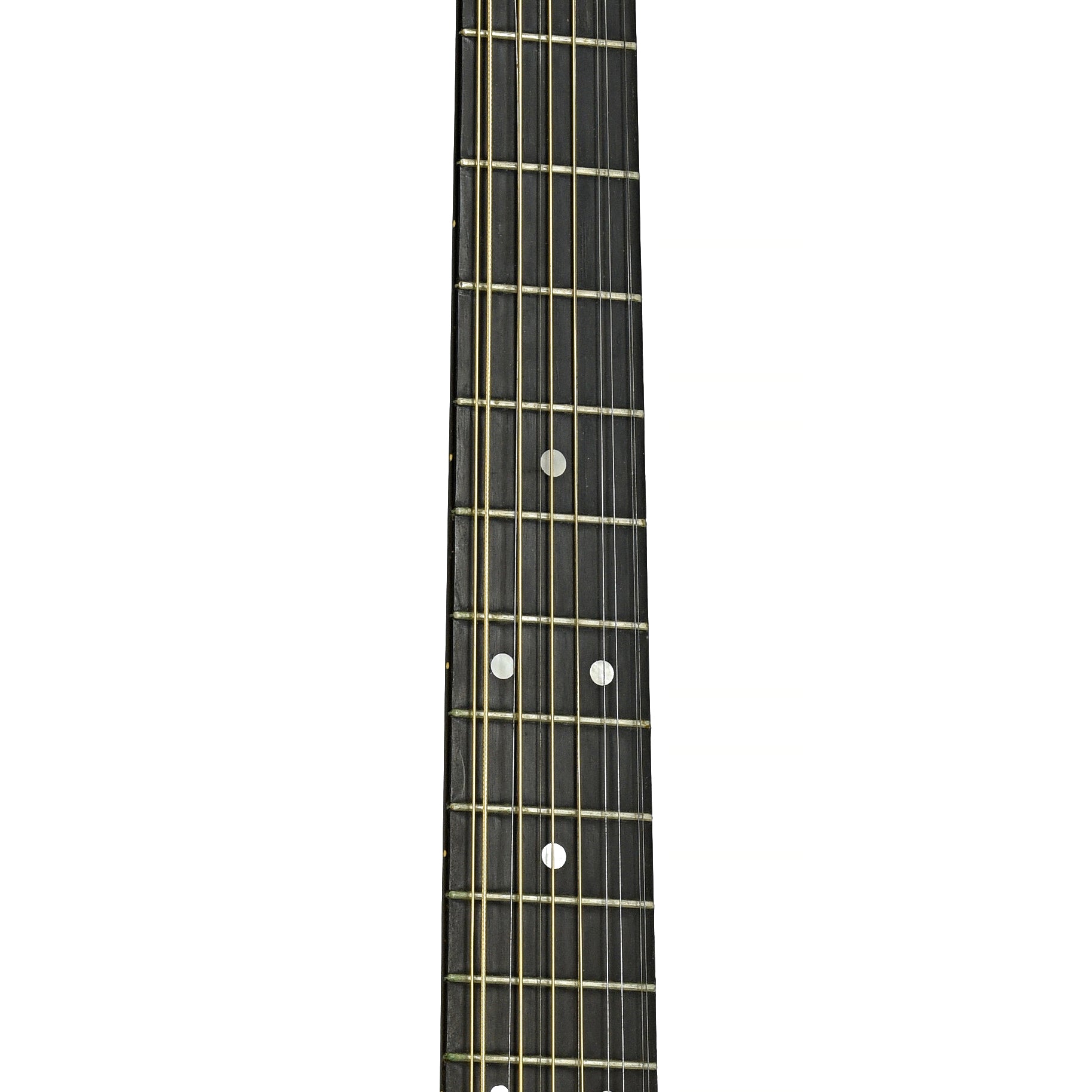 Fretboard of Martin D-12-28 12-String Acoustic Guitar