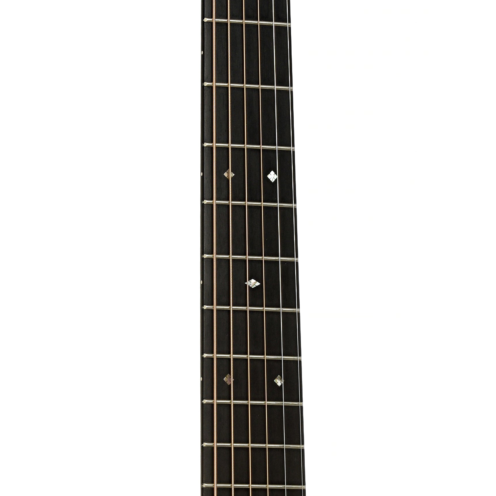 Fretboard of Collings Baby 2H 3/4 Size Acoustic Guitar