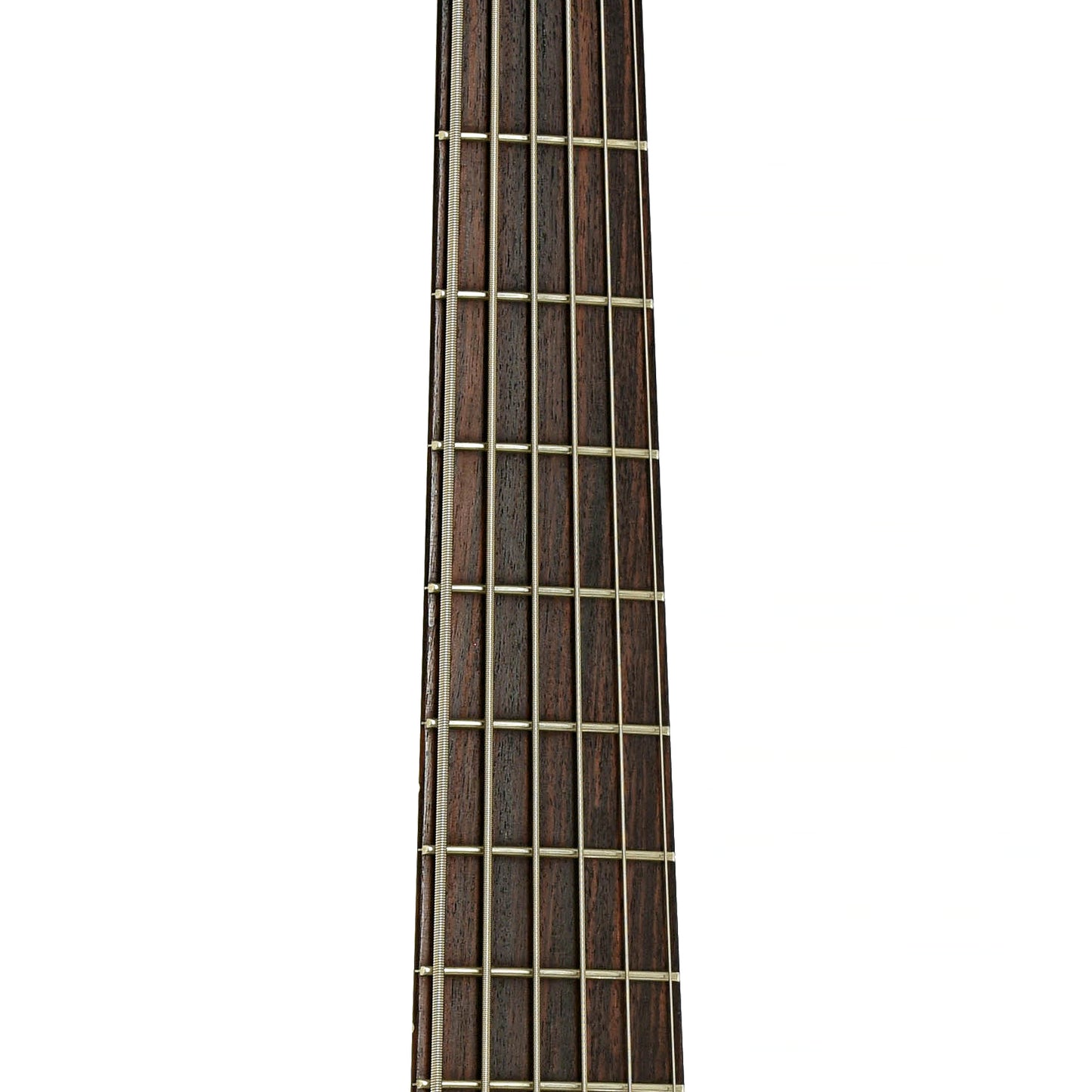Fretboard of Fodera Emperor II Elite Singlecut 6-String Electric Bass