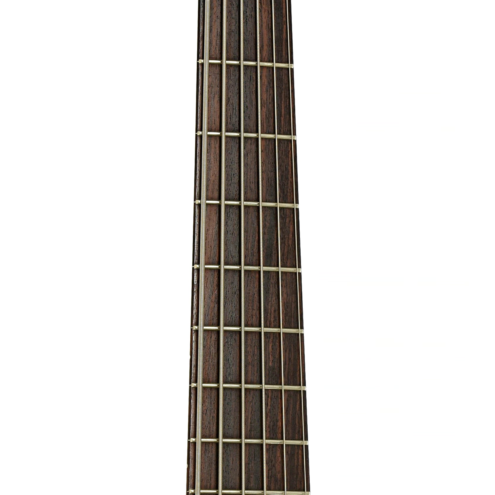 Fretboard of Fodera Emperor II Elite Singlecut 6-String Electric Bass