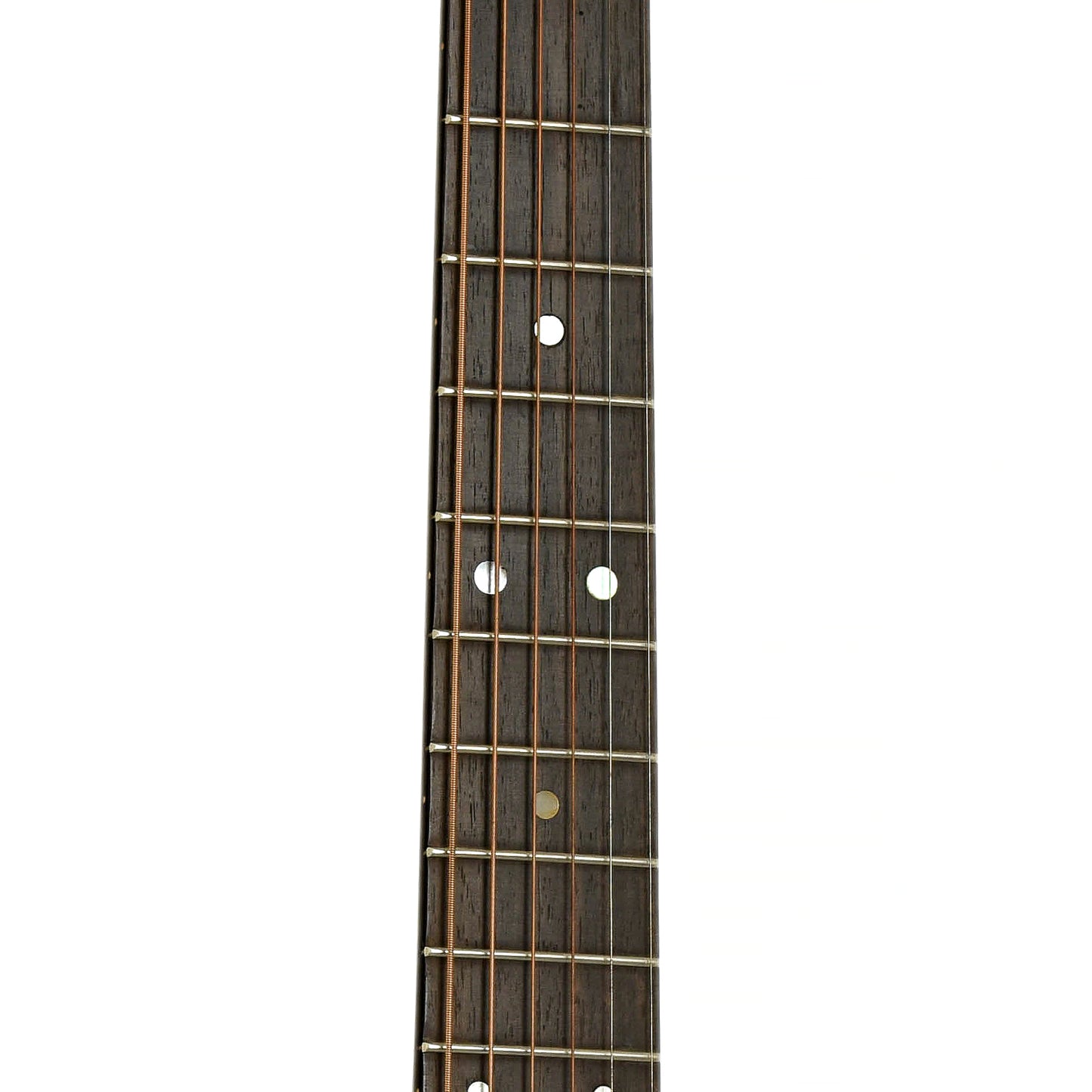 Fretboard of Martin 000-21 Acoustic Guitar