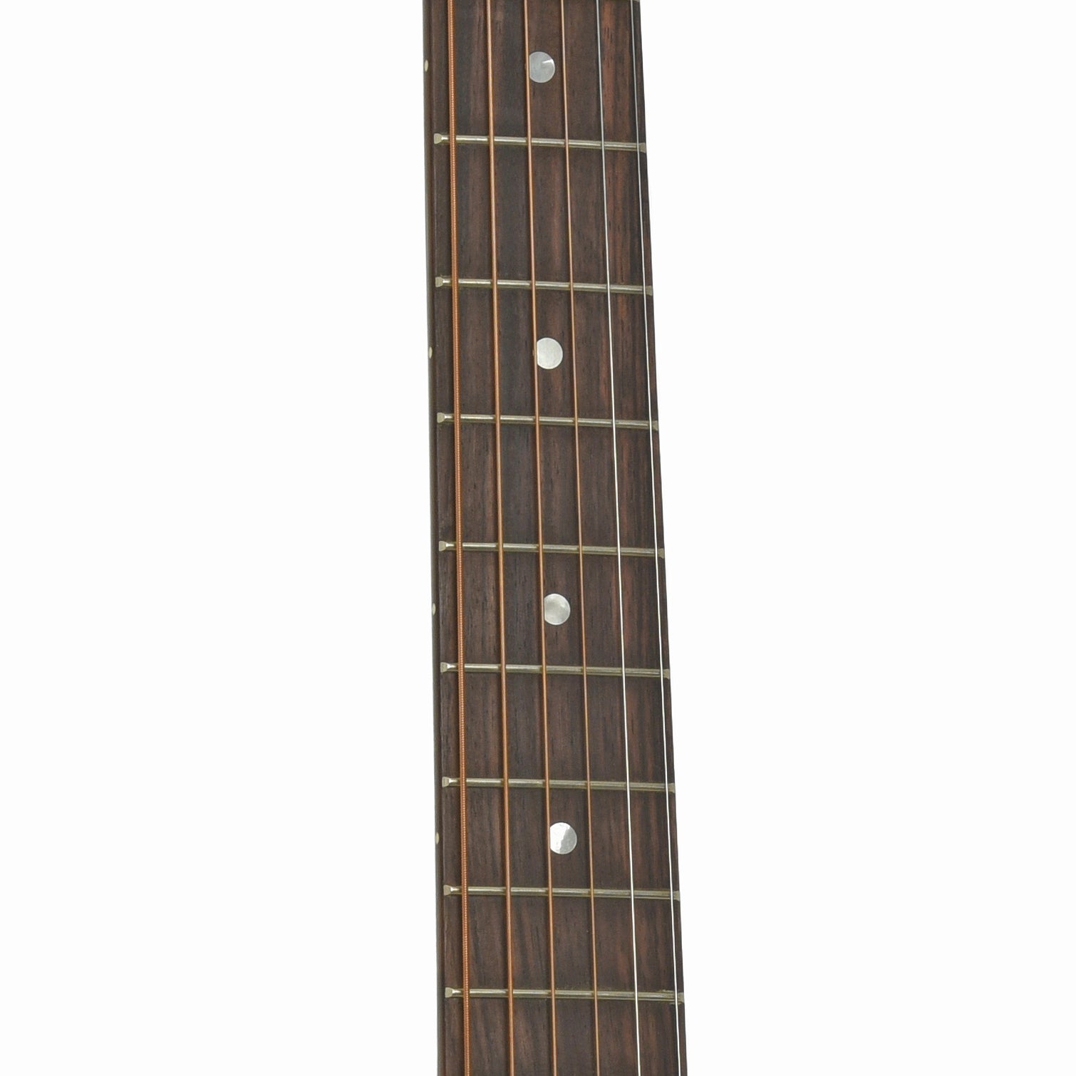 Fretboard of Gibson 50s J-45 Original Acoustic Guitar & Case, Vintage Sunburst
