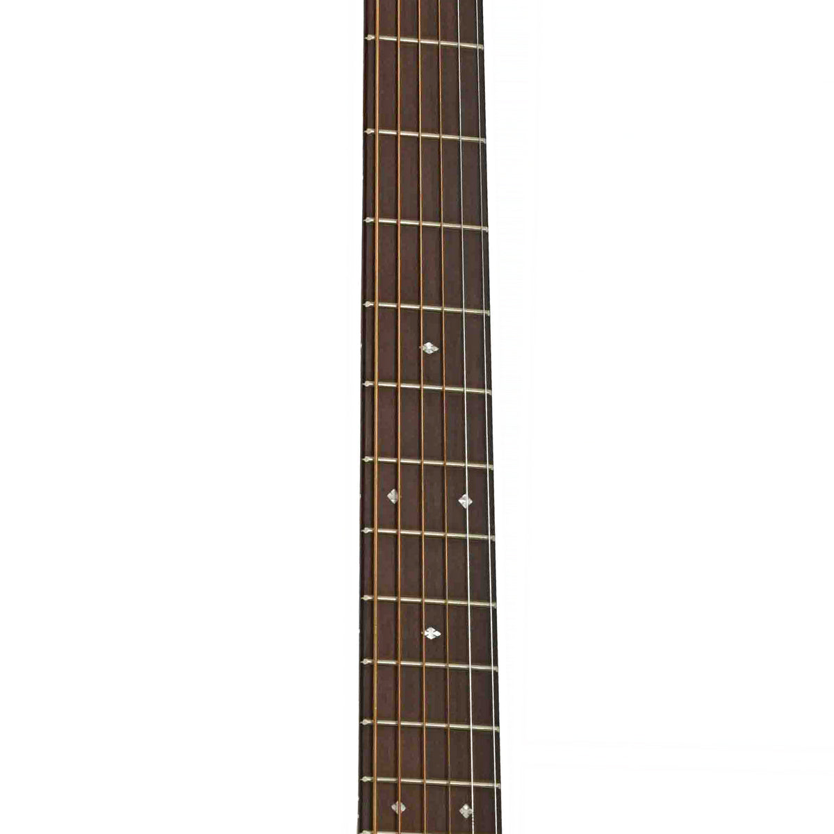 Fretboard of Martin D-X2E Brazilian Burst Special Acoustic Guitar & Gigbag