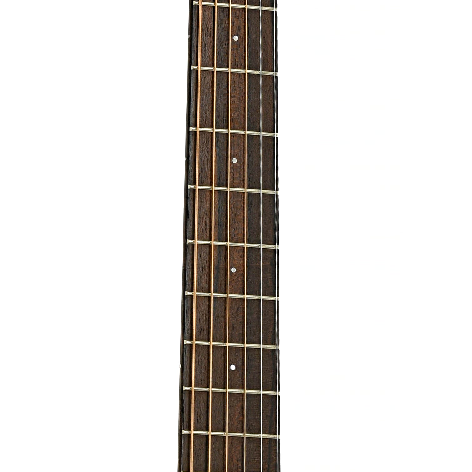 Fretboard of Bourgeois Professional Series Natural LDB-O Acoustic Guitar and Case, 14 Fret