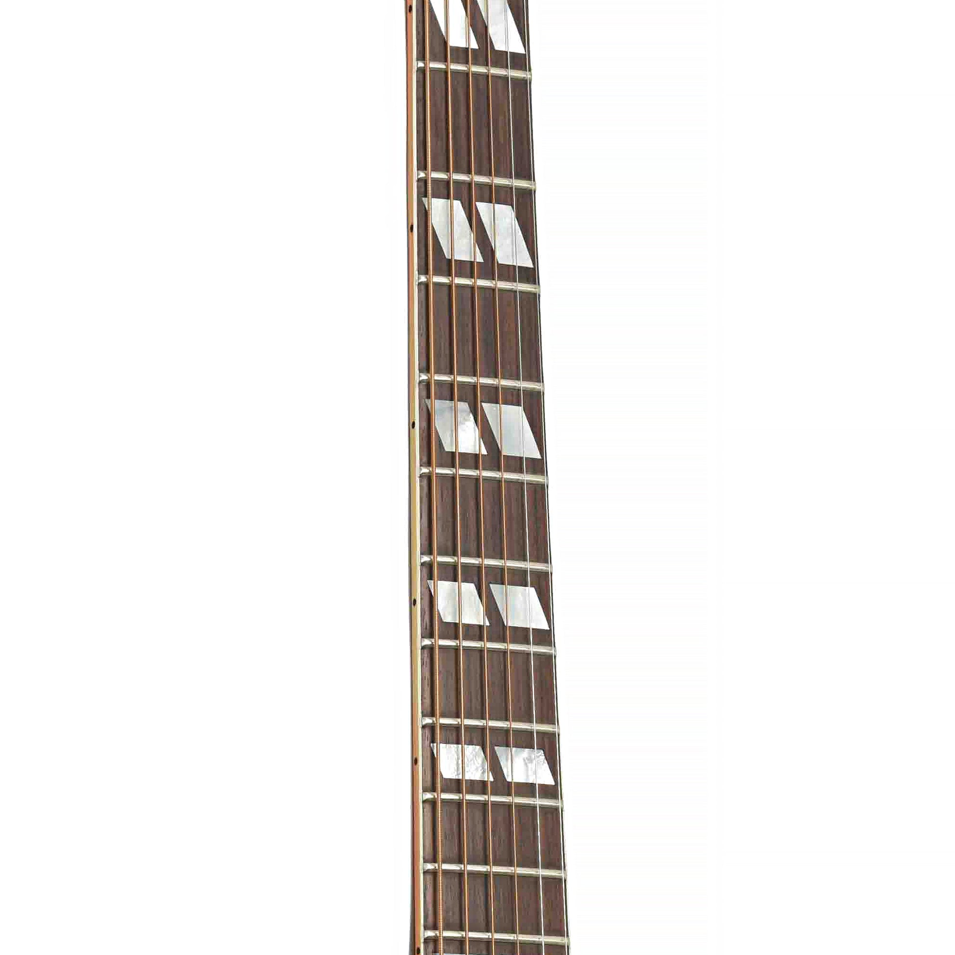 Fretboard of Gibson Hummingbird