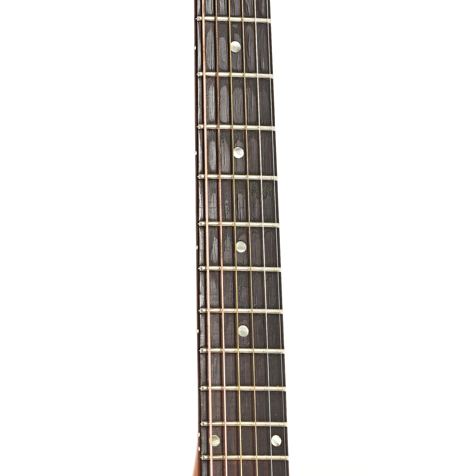 Fretboard of Gibson LG-0 Acoustic Guitar