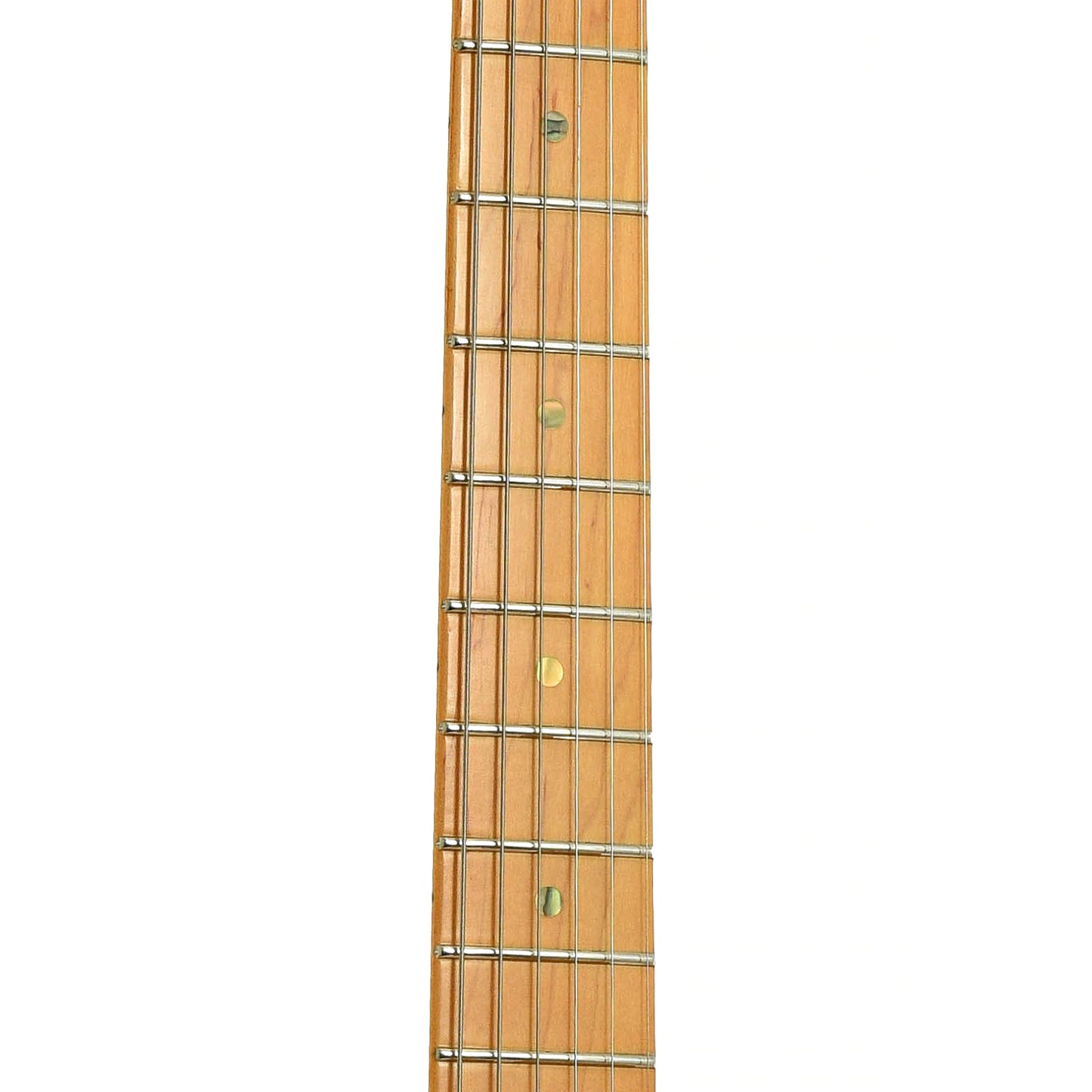 Fretboard of Fender American Deluxe Stratocaster 