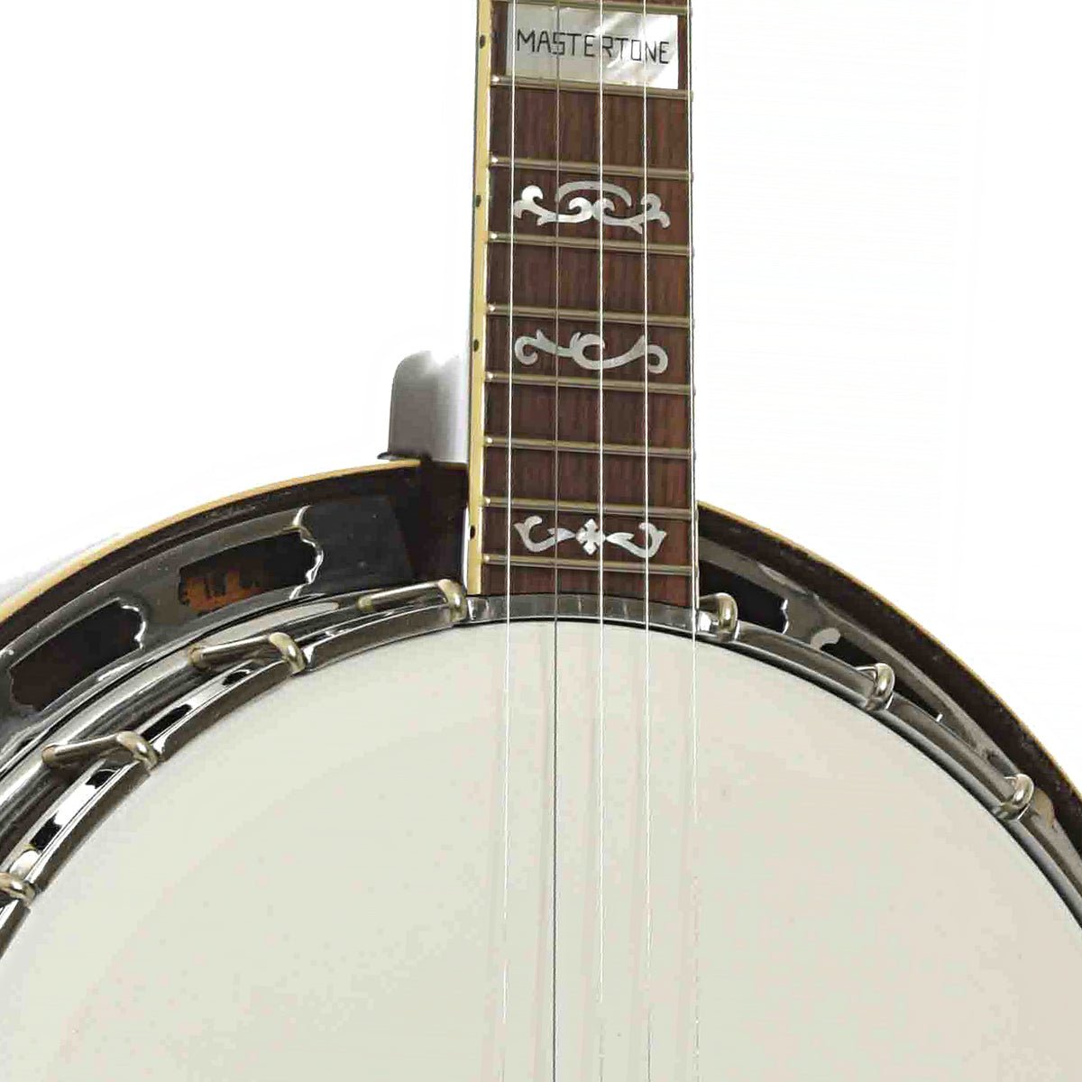 Neck Joint of Gibson TB-3 Conversion Resonator Banjo