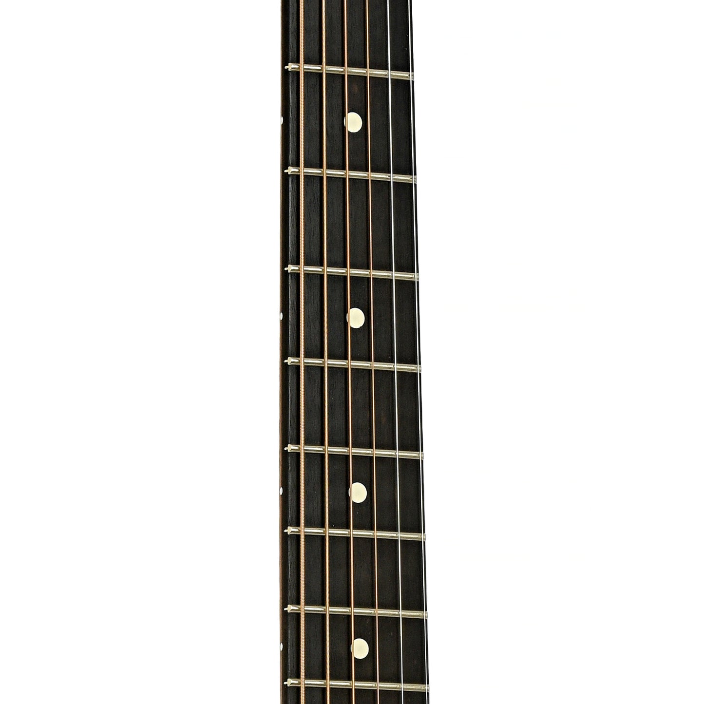 Fretboard of Fender Acoustasonic Telecaster Acoustic Guitar 