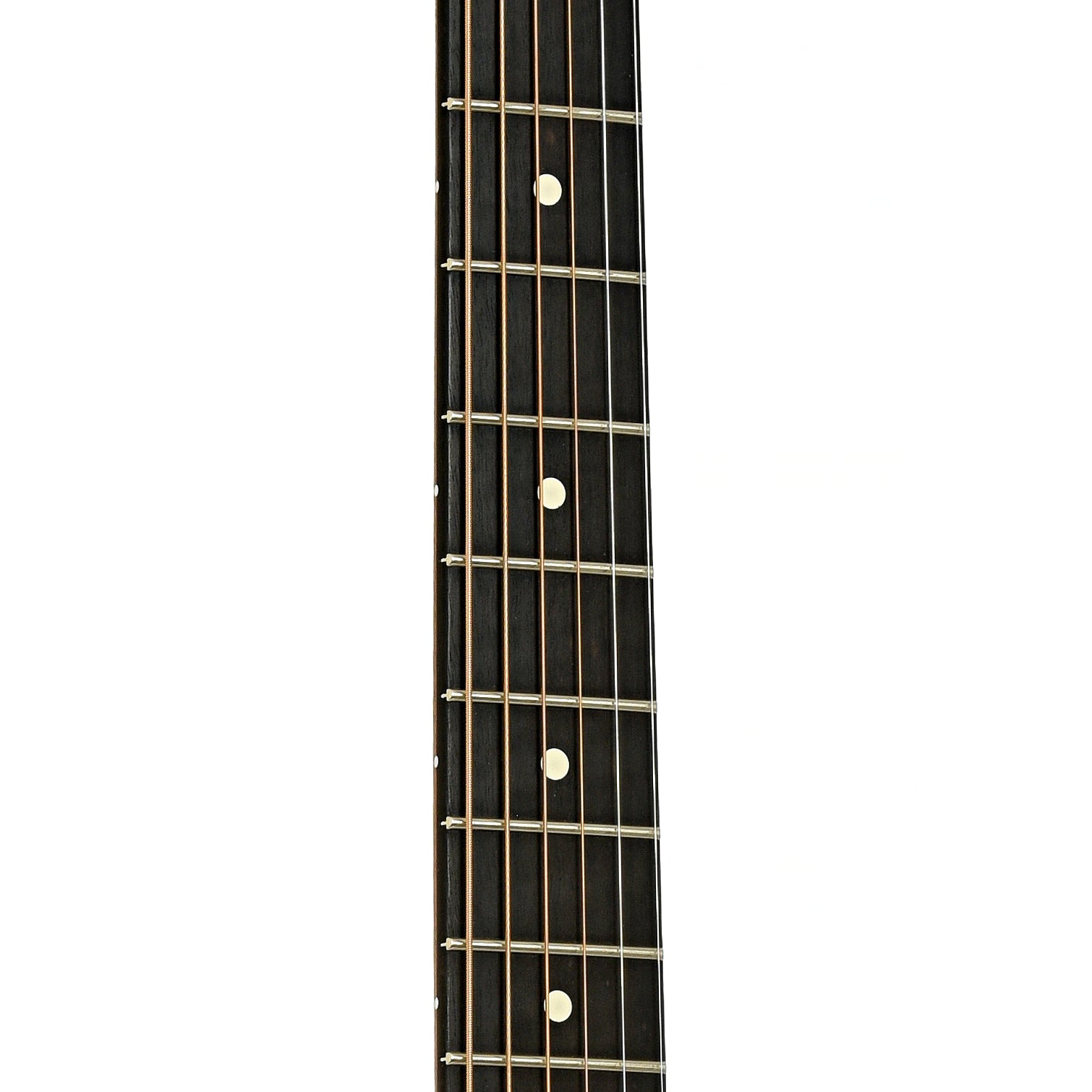Fretboard of Fender Acoustasonic Telecaster Acoustic Guitar 