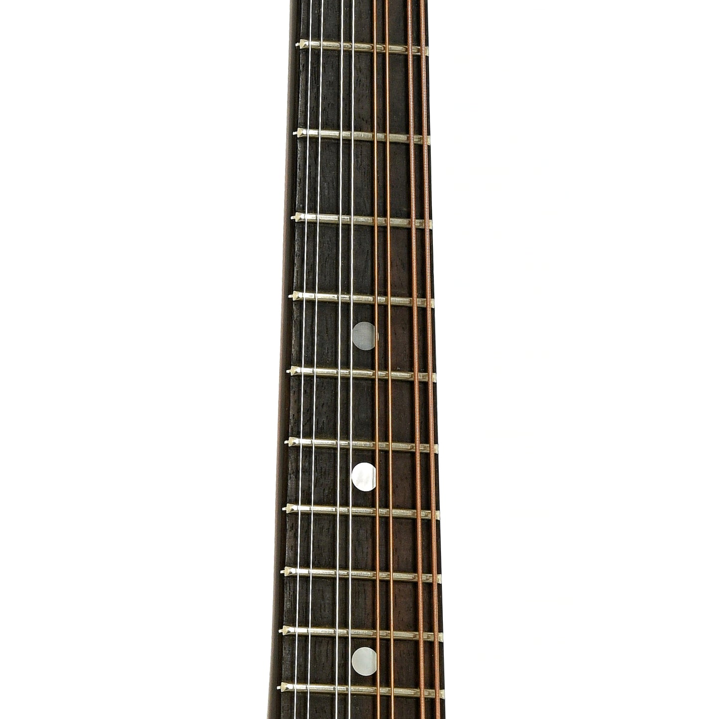 Fretboard of Eastman MD305 Left Handed Mandolin
