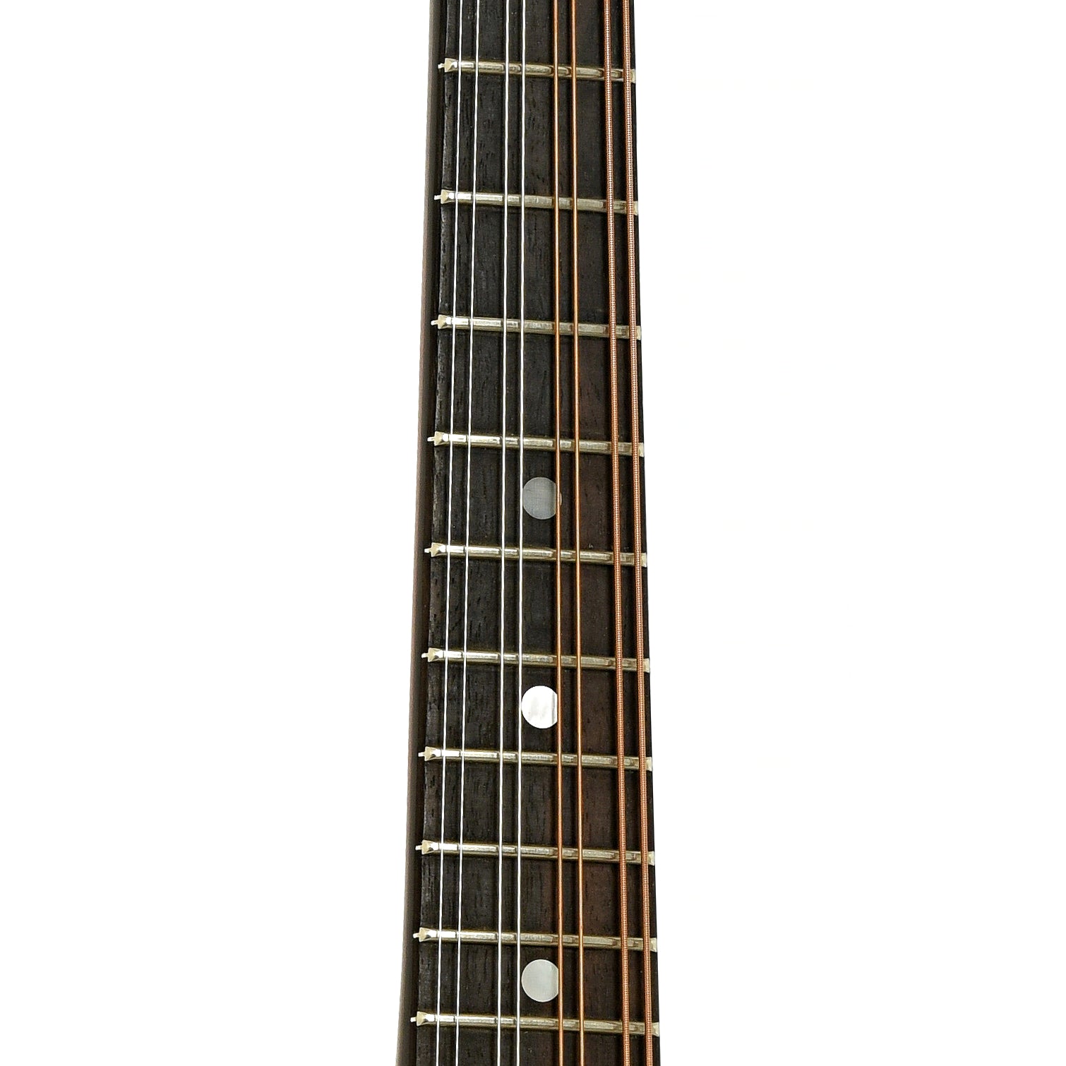 Fretboard of Eastman MD305 Left Handed Mandolin