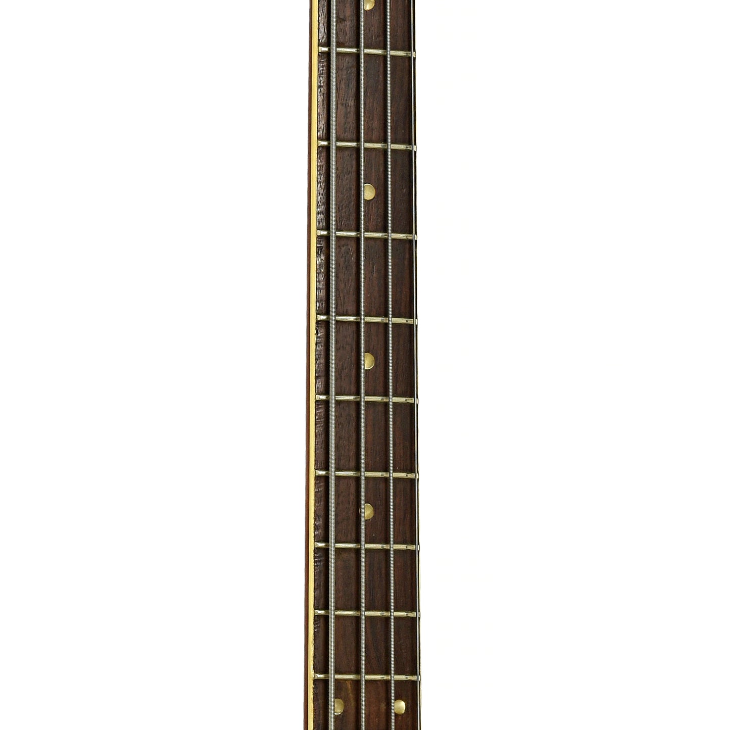 Fretboard of Hofner 500/1 Beatle Bass