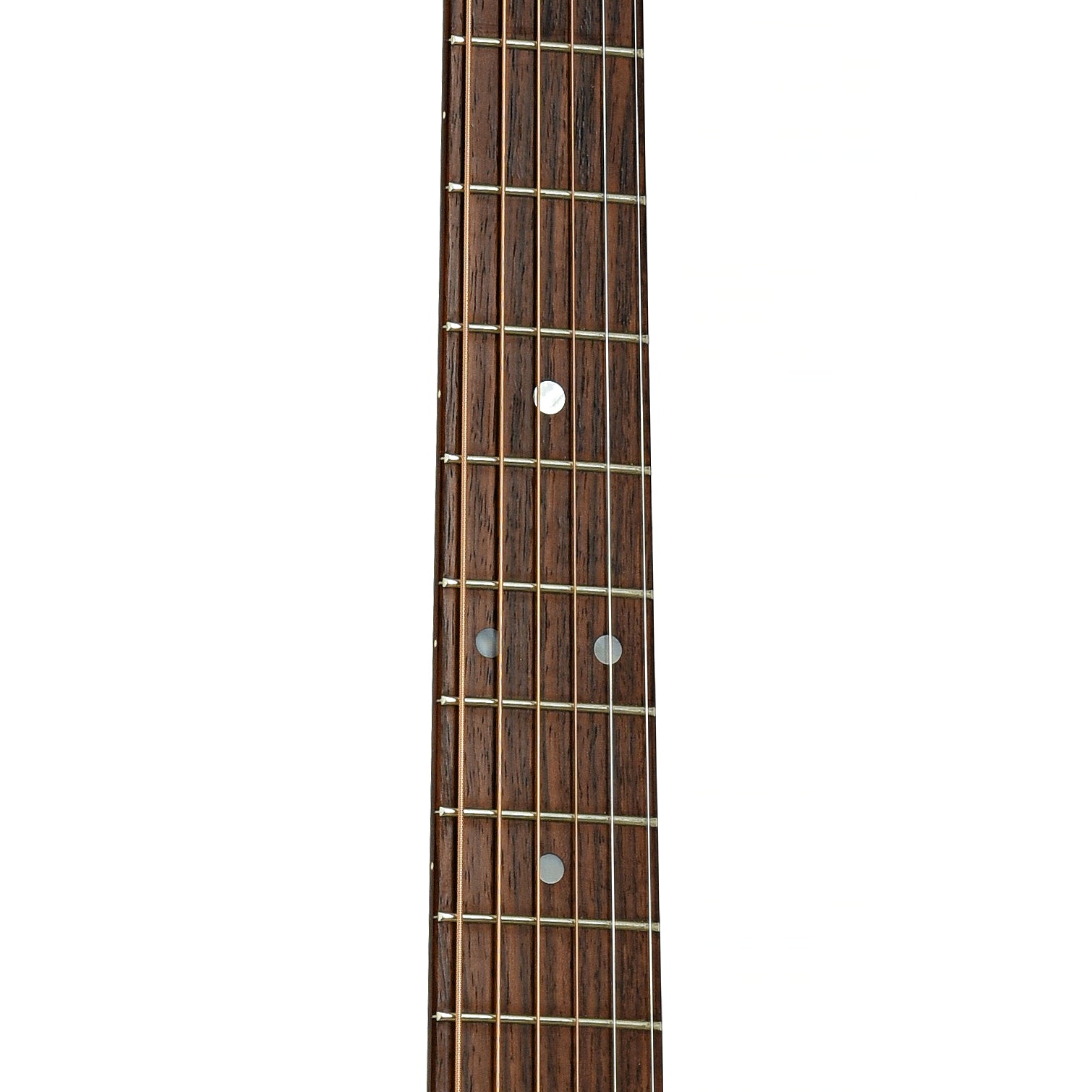 Fretboard of Martin 000M Acoustic Guitar 