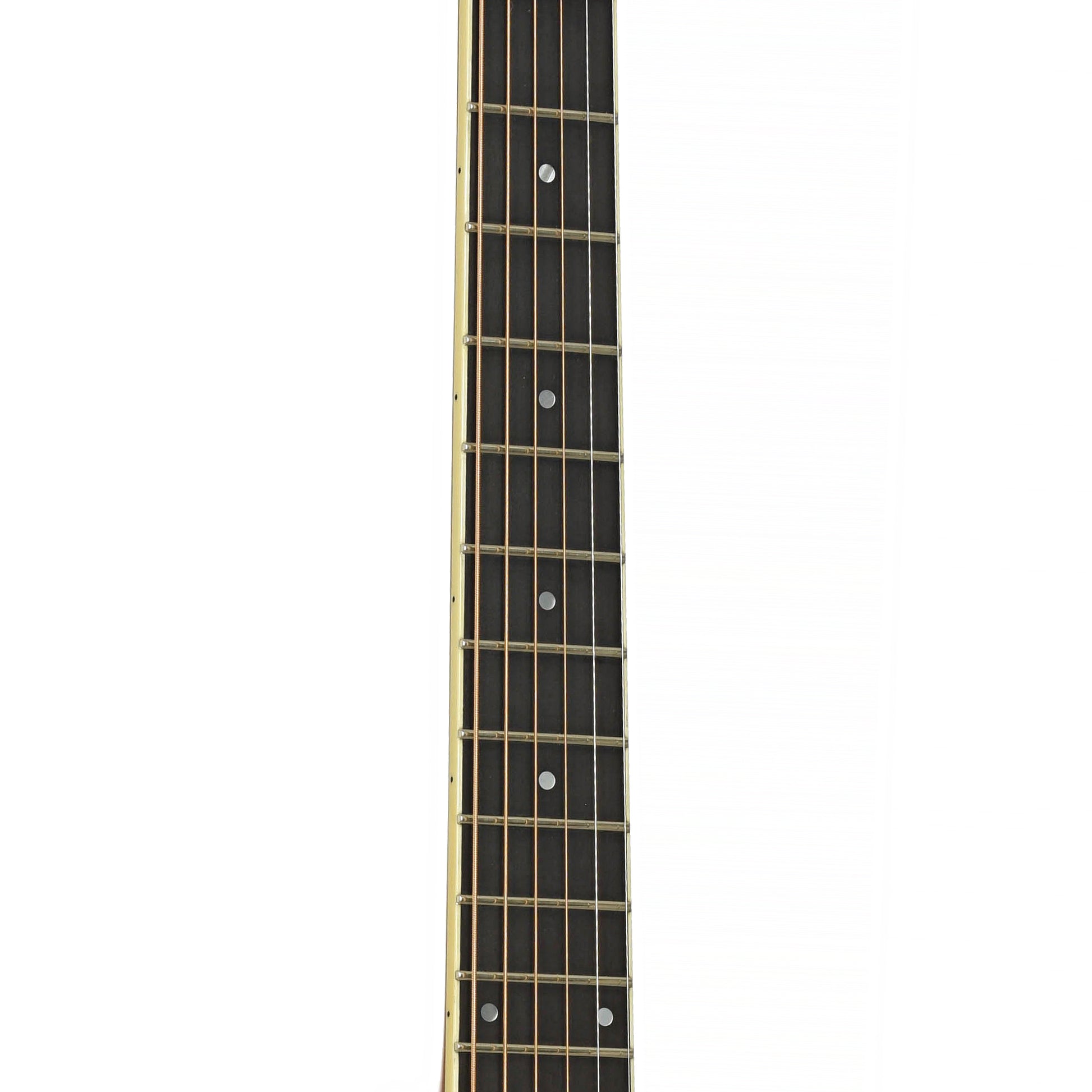 Fretboard of Larrivee J-09 Custom Shop Madagascar RW Acoustic Guitar 