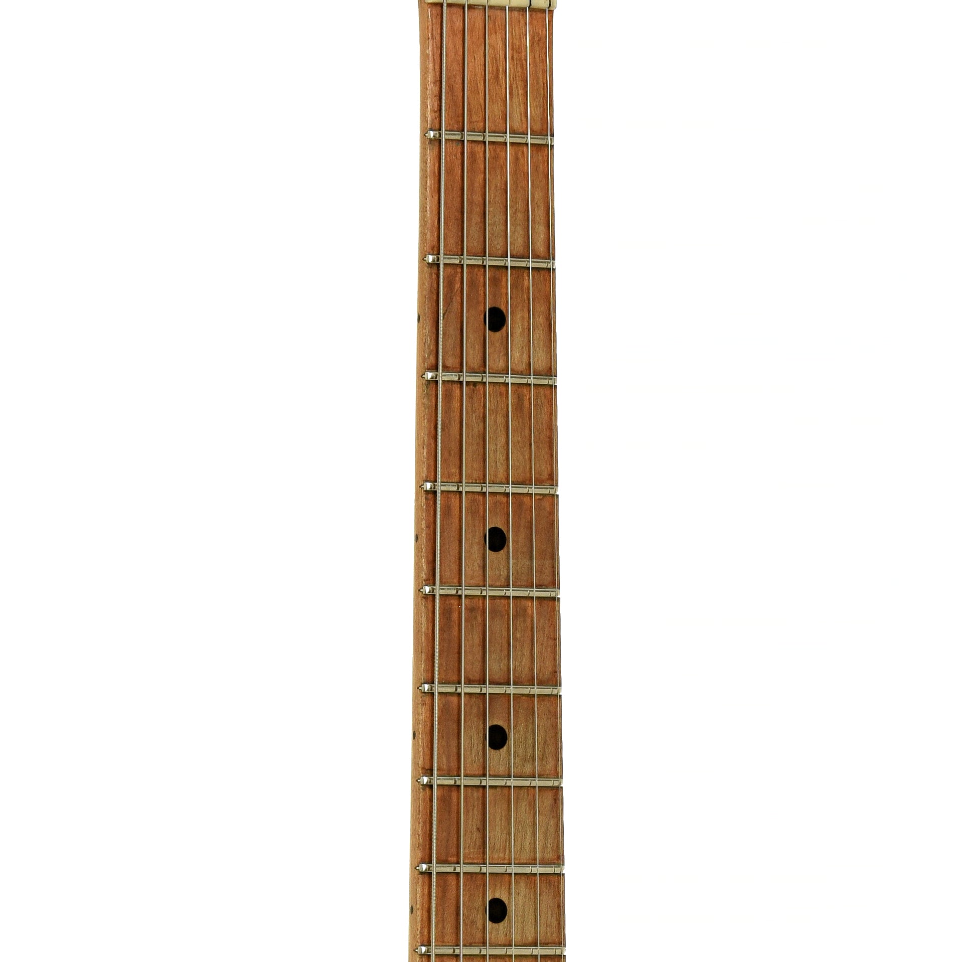 Fretboard of Fender Stratocaster Electric Guitar