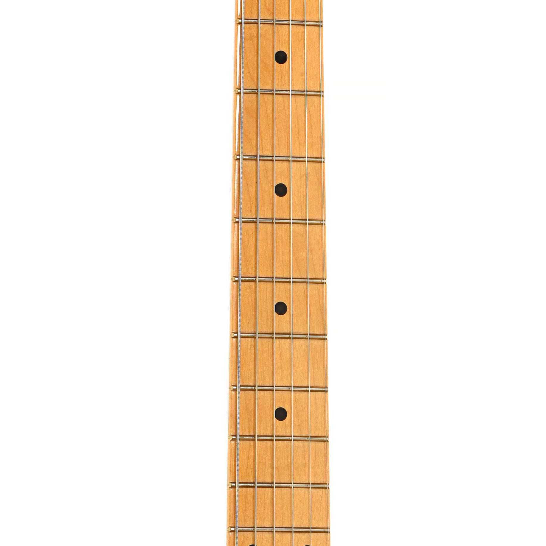 Fretboard of Fender 70th Anniversary American Vintage II 1954 Stratocaster, 2-Color Sunburst
