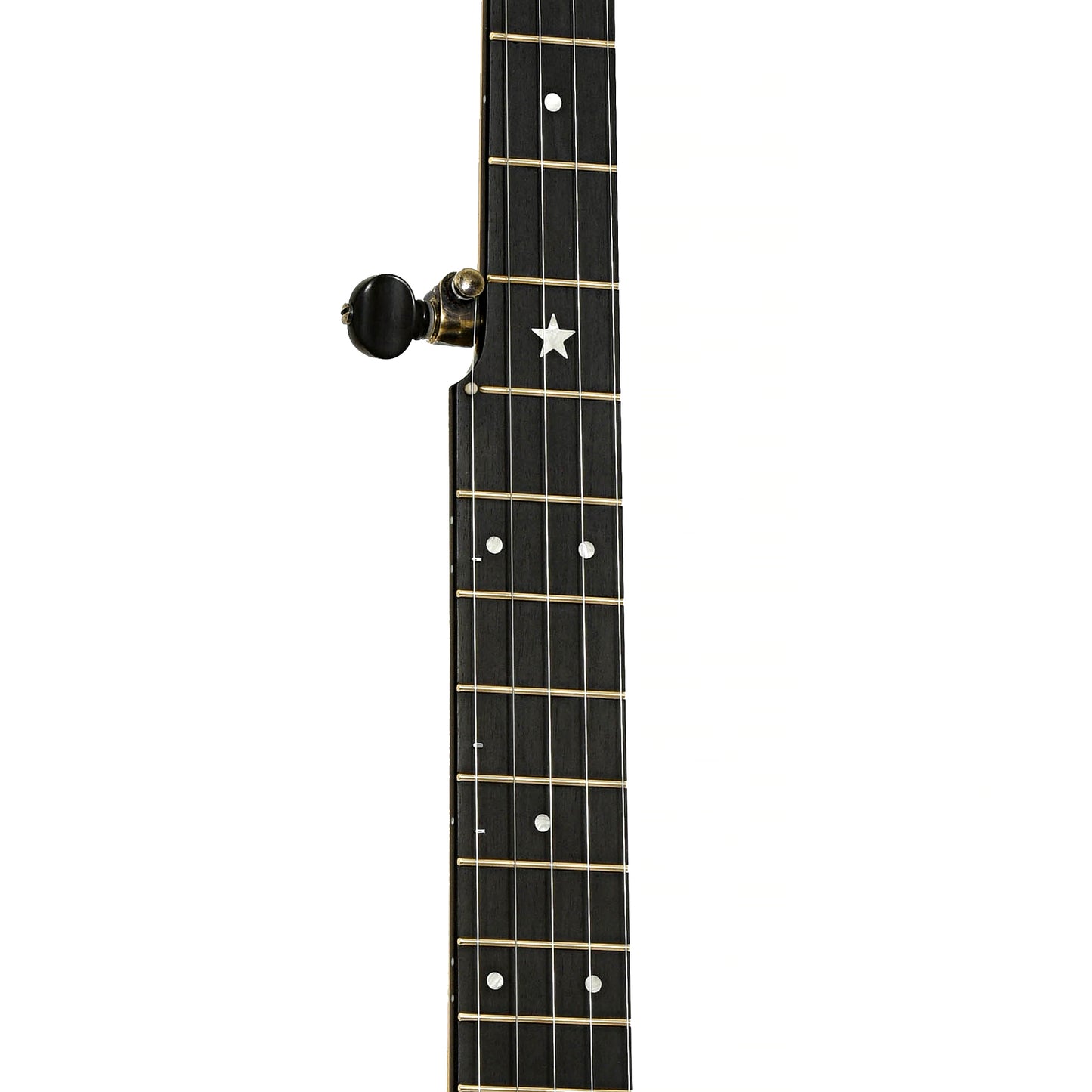 Fretboard of Rickard Maple Ridge 11" Openback Banjo