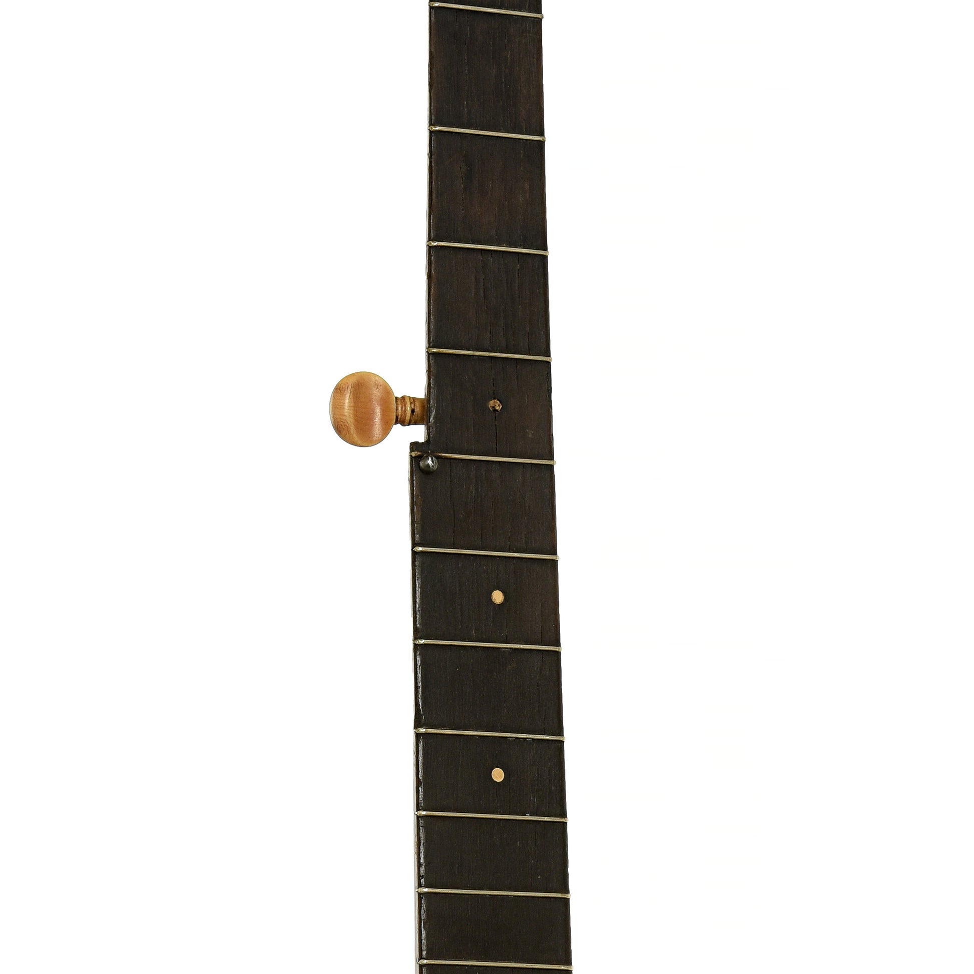 Fretboard of Albert Houdlett & Sons “Royal Parlor Banjo” Openback Banjo