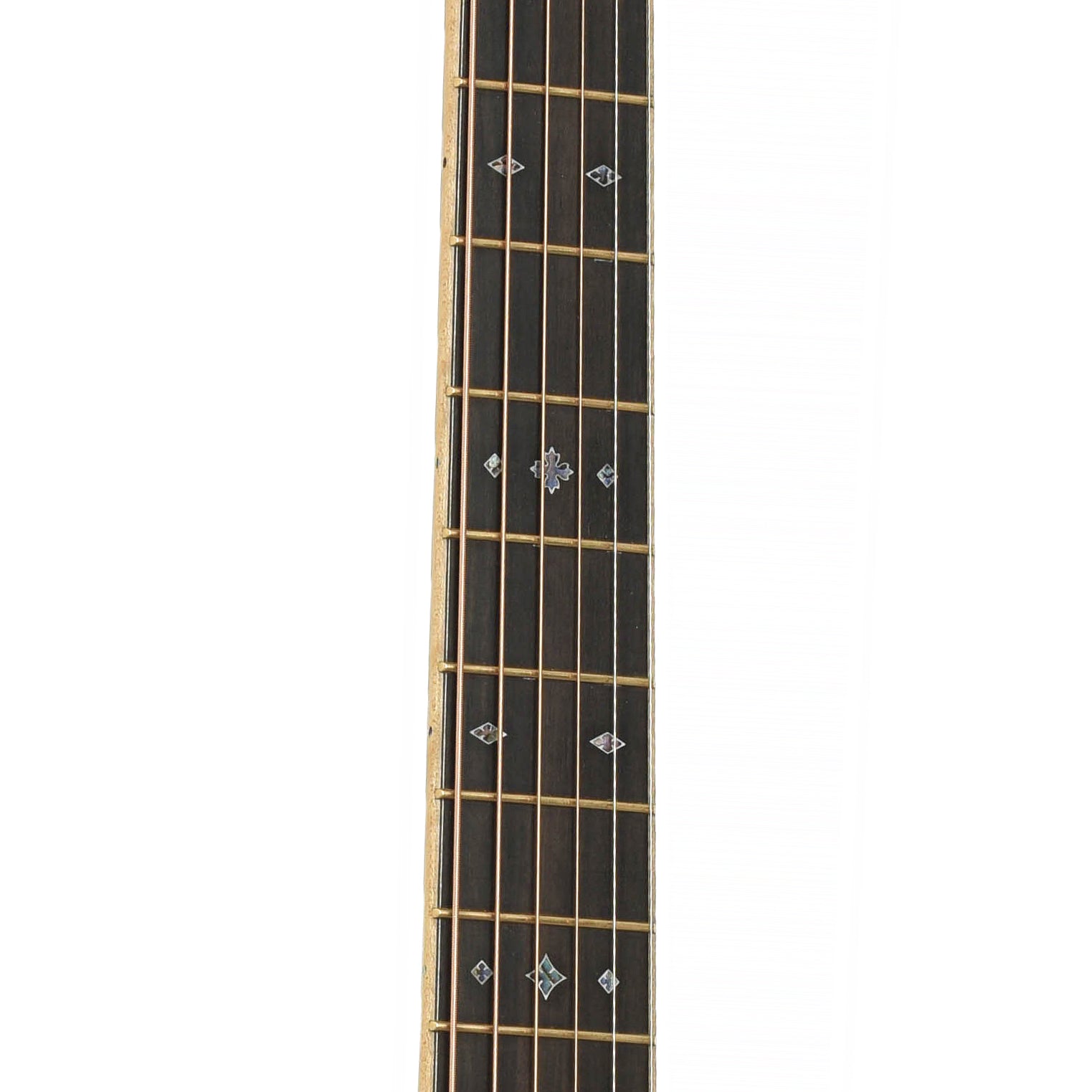 Fretboard of Martin D-42 Modern Deluxe Acoustic Guitar 