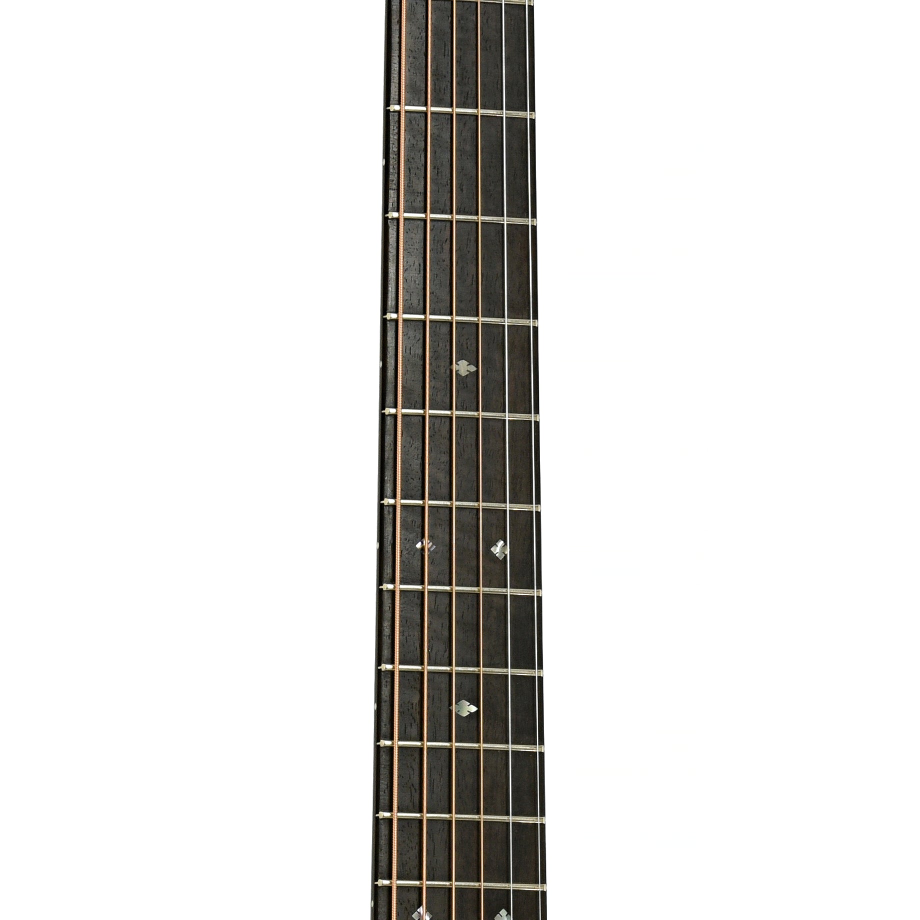 Fretboard of Eastman E20 OM-TC Acoustic Guitar