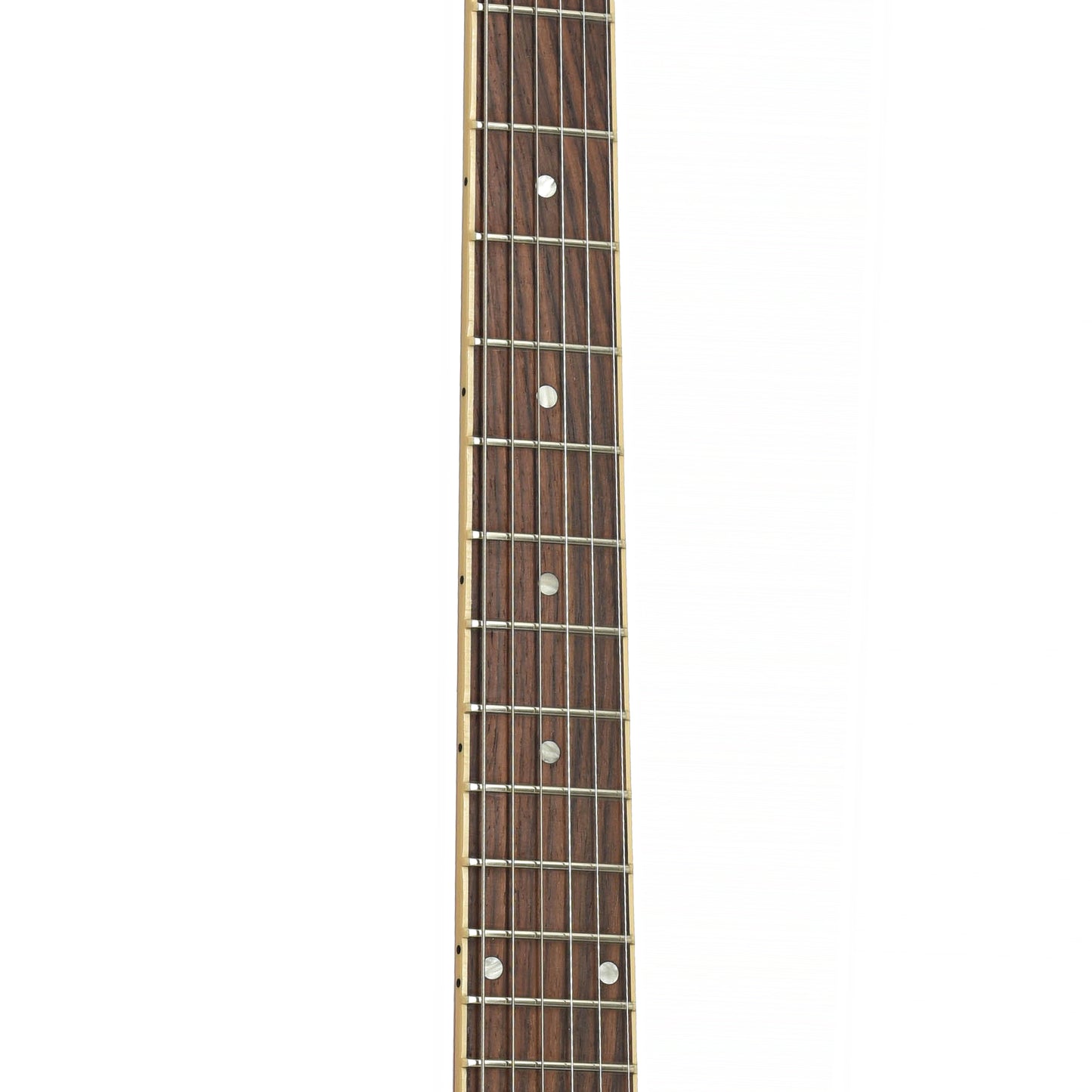 Fretboard of Gibson ES-335 Dot 60s Cherry Semi-Hollowbody Electric Guitar