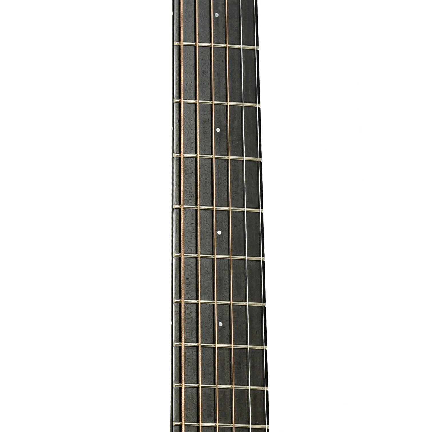 Fretboard of Santa Cruz 50th Anniversary Limited Edition OMPW Acoustic Guitar