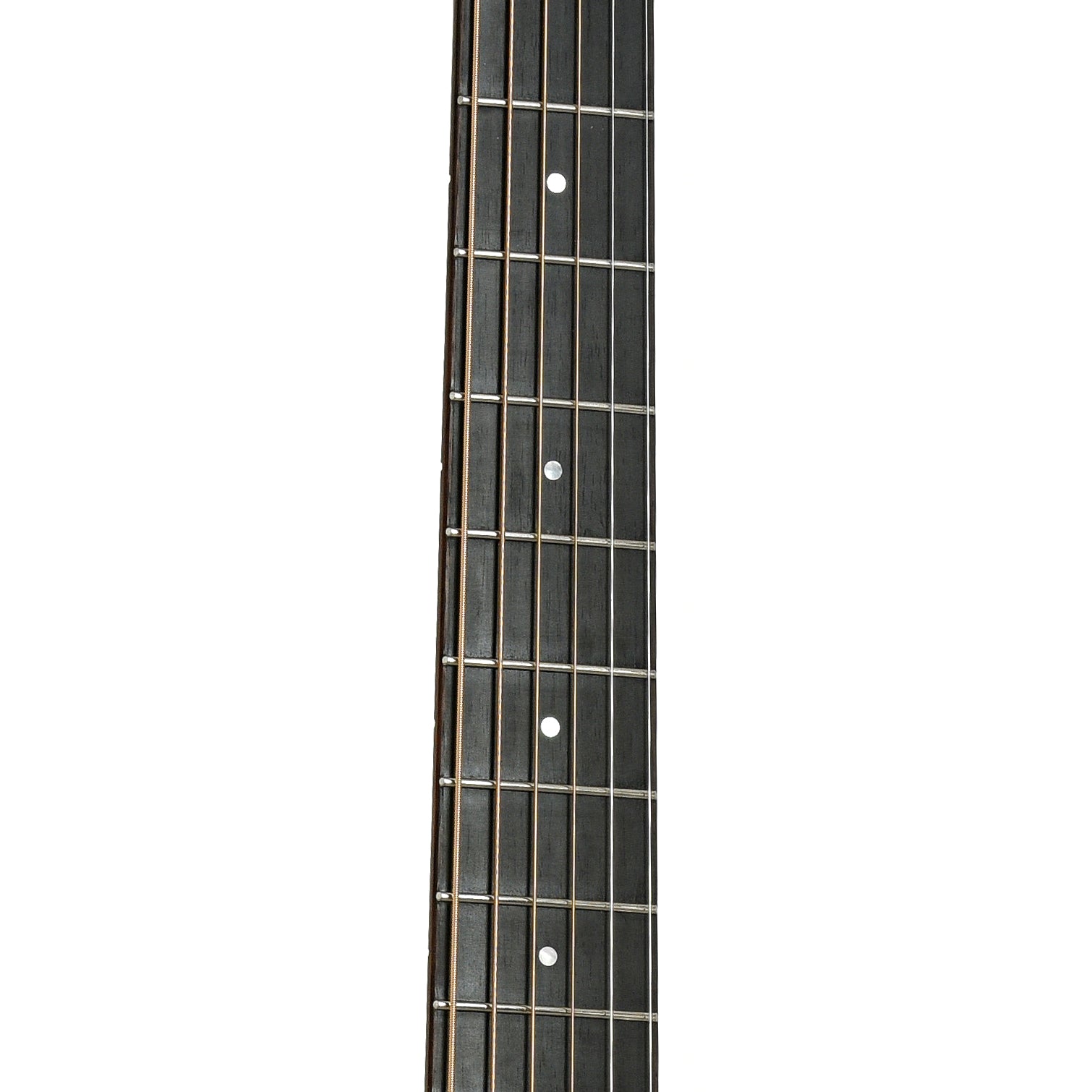 Fretboard of Taylor 712 Acoustic Guitar 
