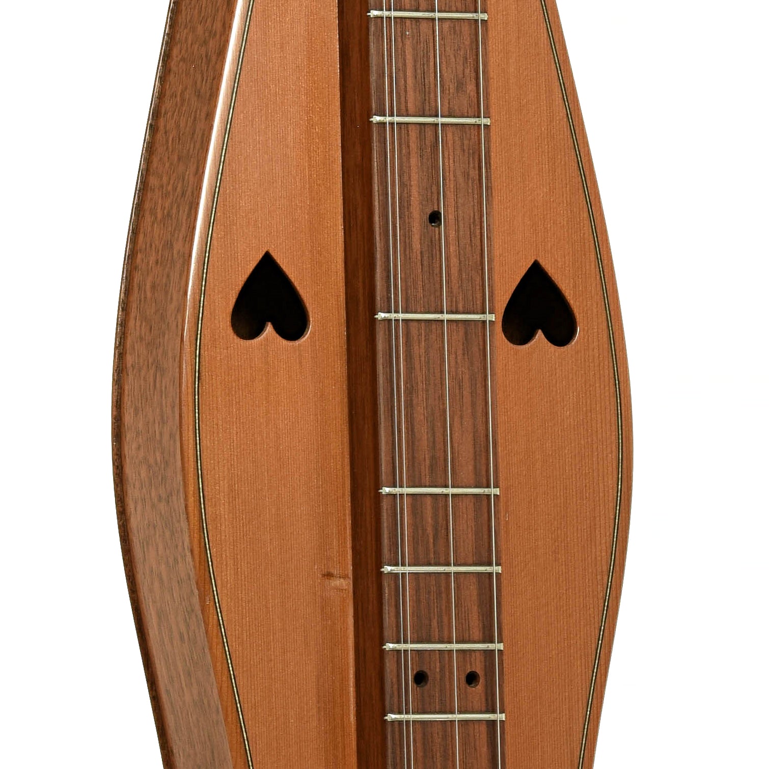 Soundholes of Dennis Dorogi Appalachian Dulcimer