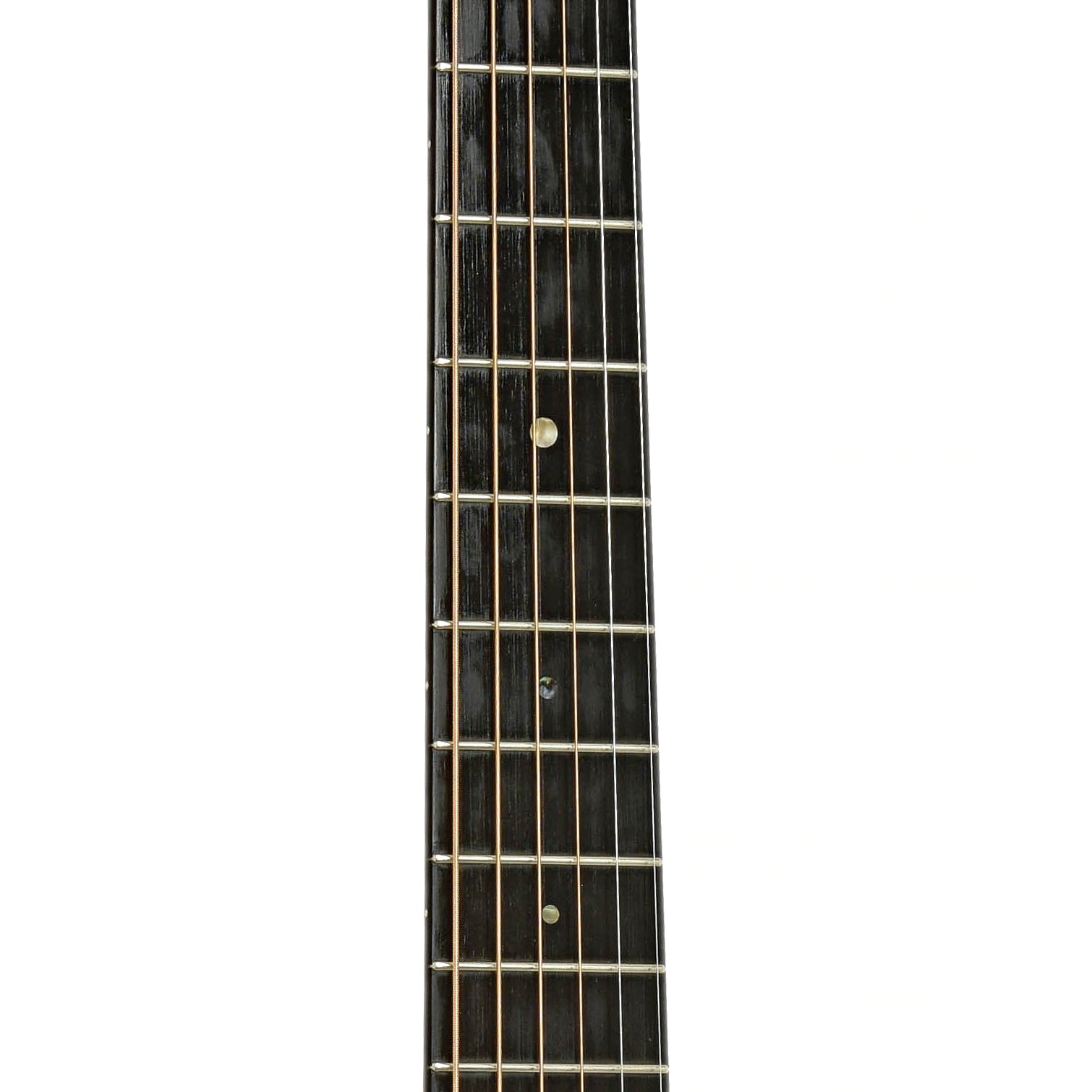 Fretboard of Martin D-18GE Custom Acoustic Guitar