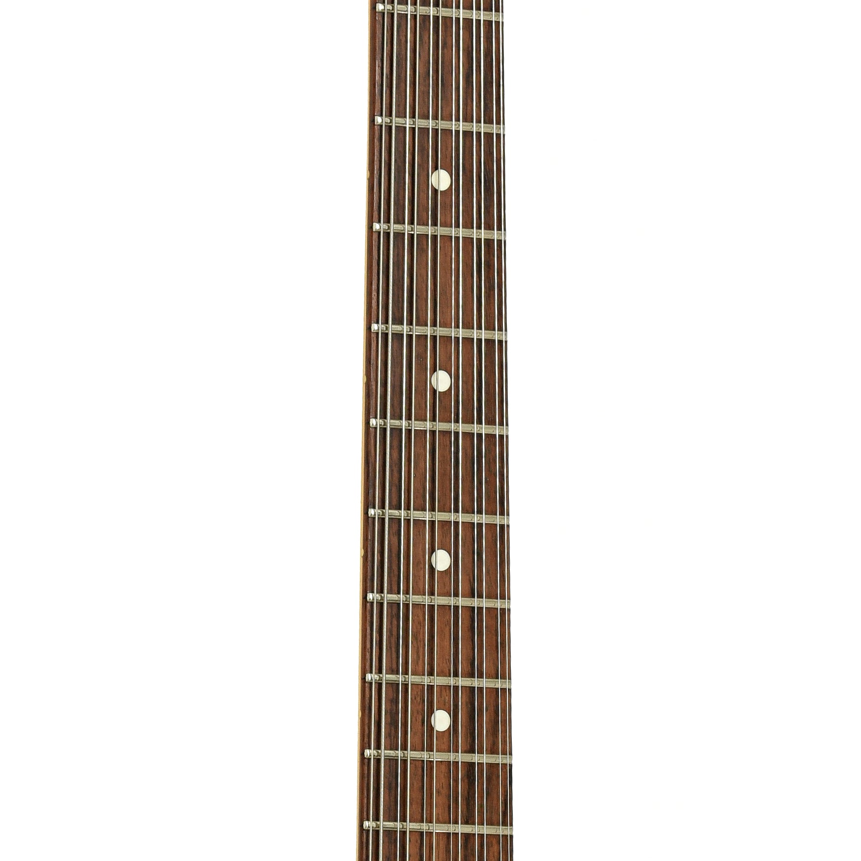 Fretboard of Fender Stratocaster XII Twelve String Electric Guitar