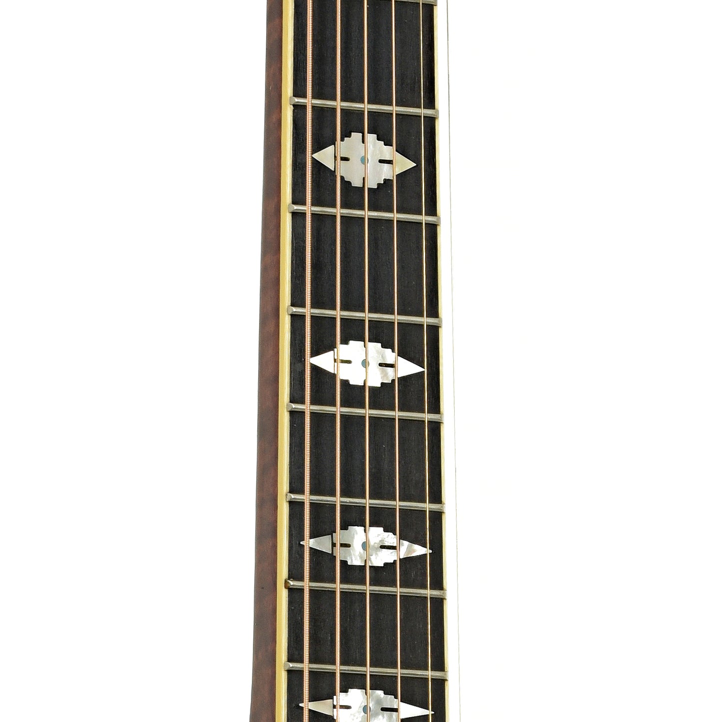 Fretboard of Scheerhorn L-body Maple Squareneck Resonator Guitar